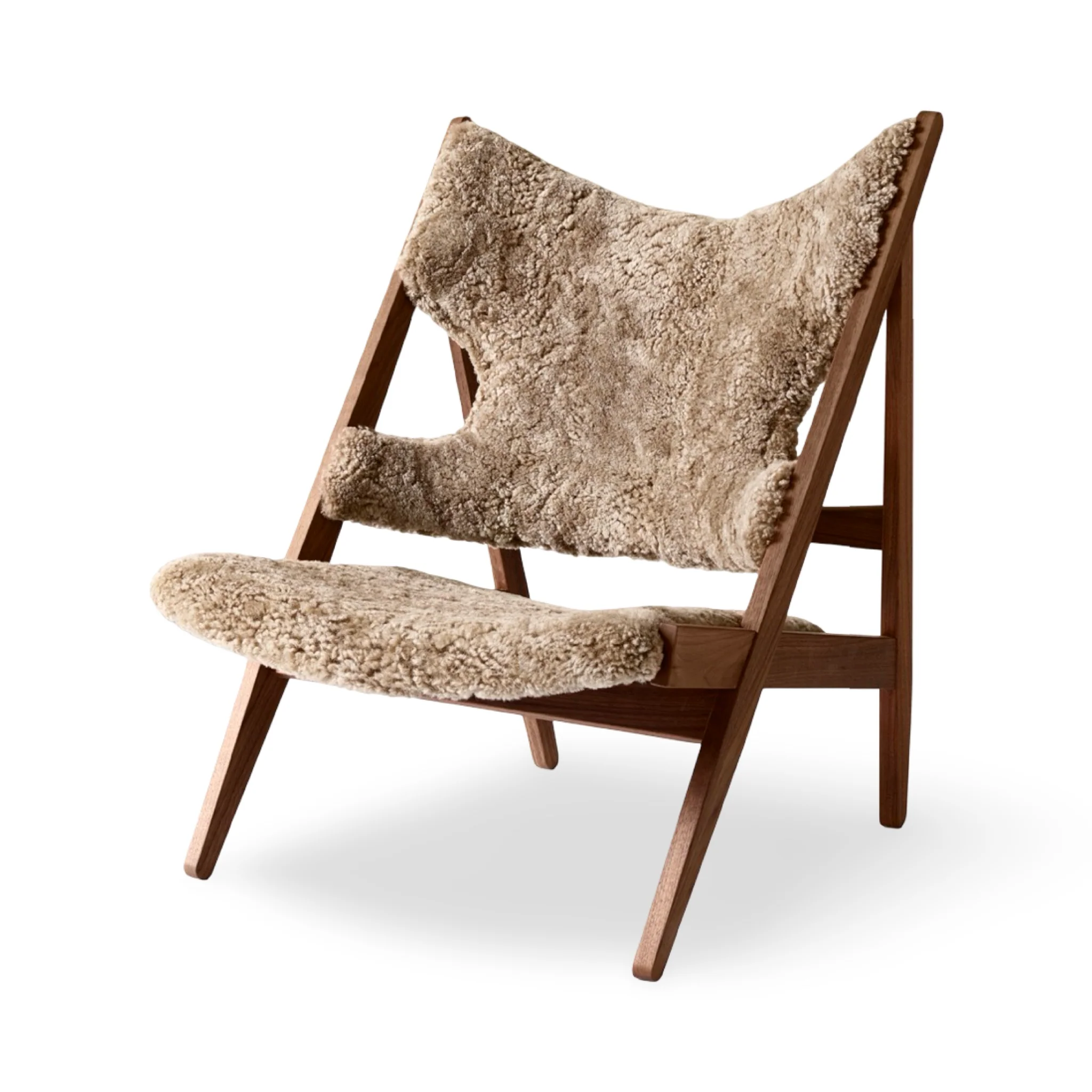 Audo Copenhagen Knitting Lounge Chair - Sheepskin - Image 2