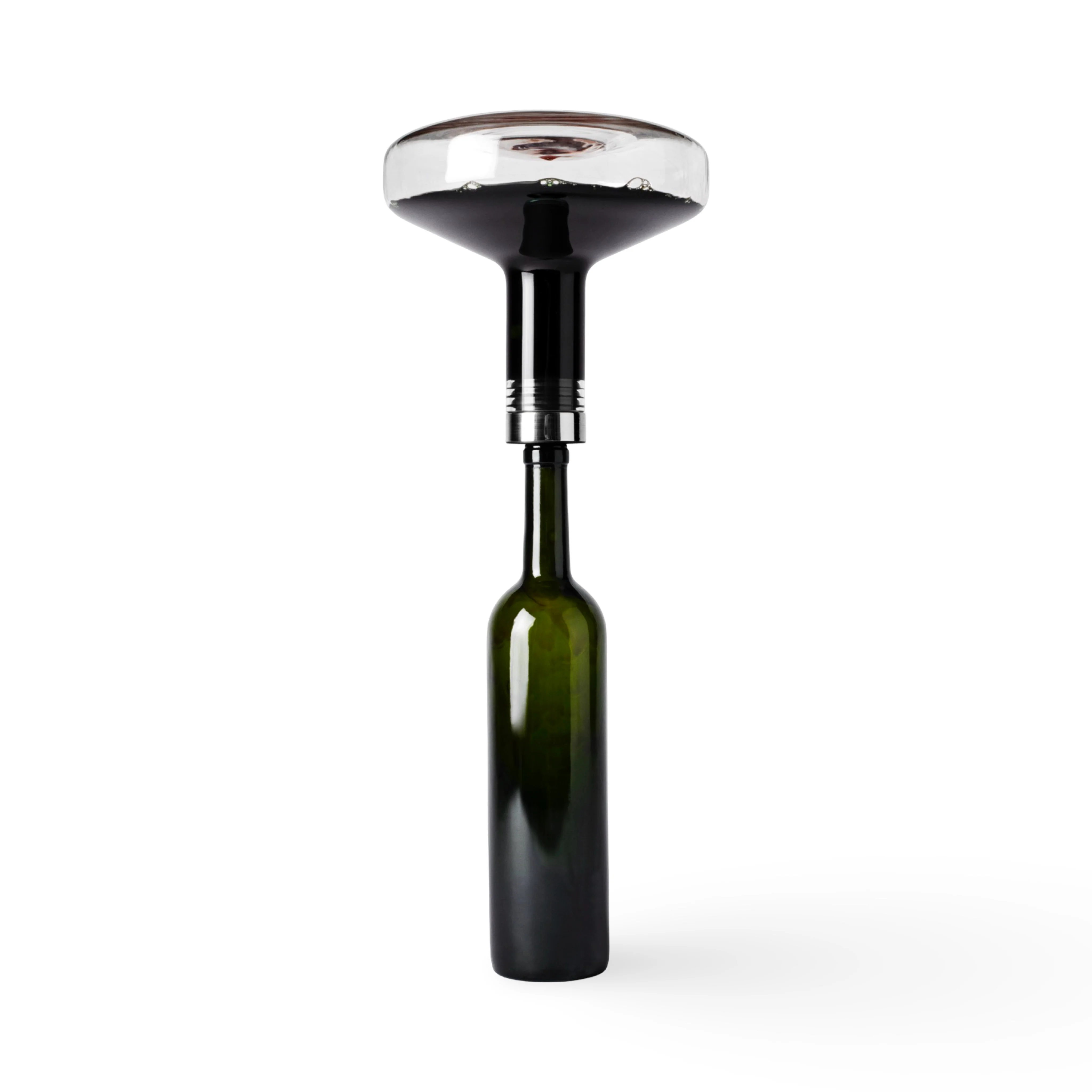Audo Copenhagen Wine Breather Deluxe - Silver - Image 3