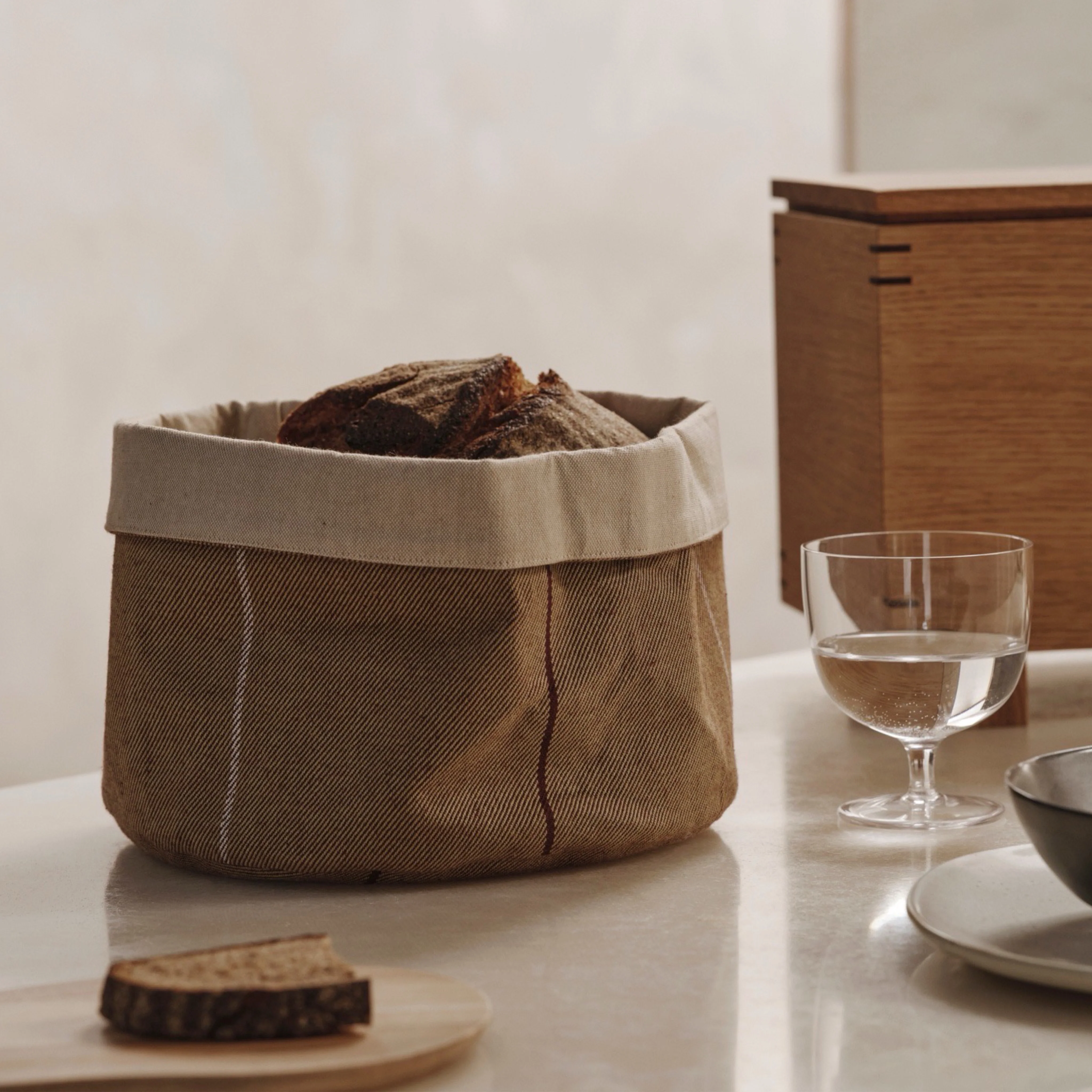 Ferm Living Ito Kitchen Basket - Round - Image 2
