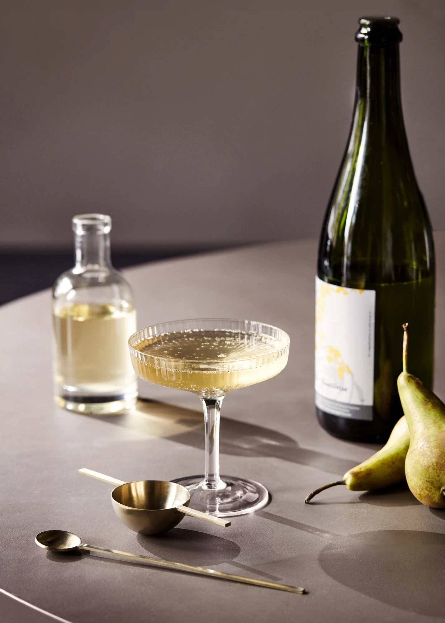 Ferm Living Ripple Champagne Saucers (set of 2) - Clear - Image 3
