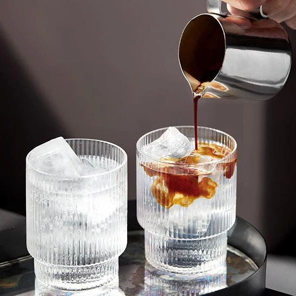 Ferm Living Ripple Glasses (set of 4) - Clear - Image 3