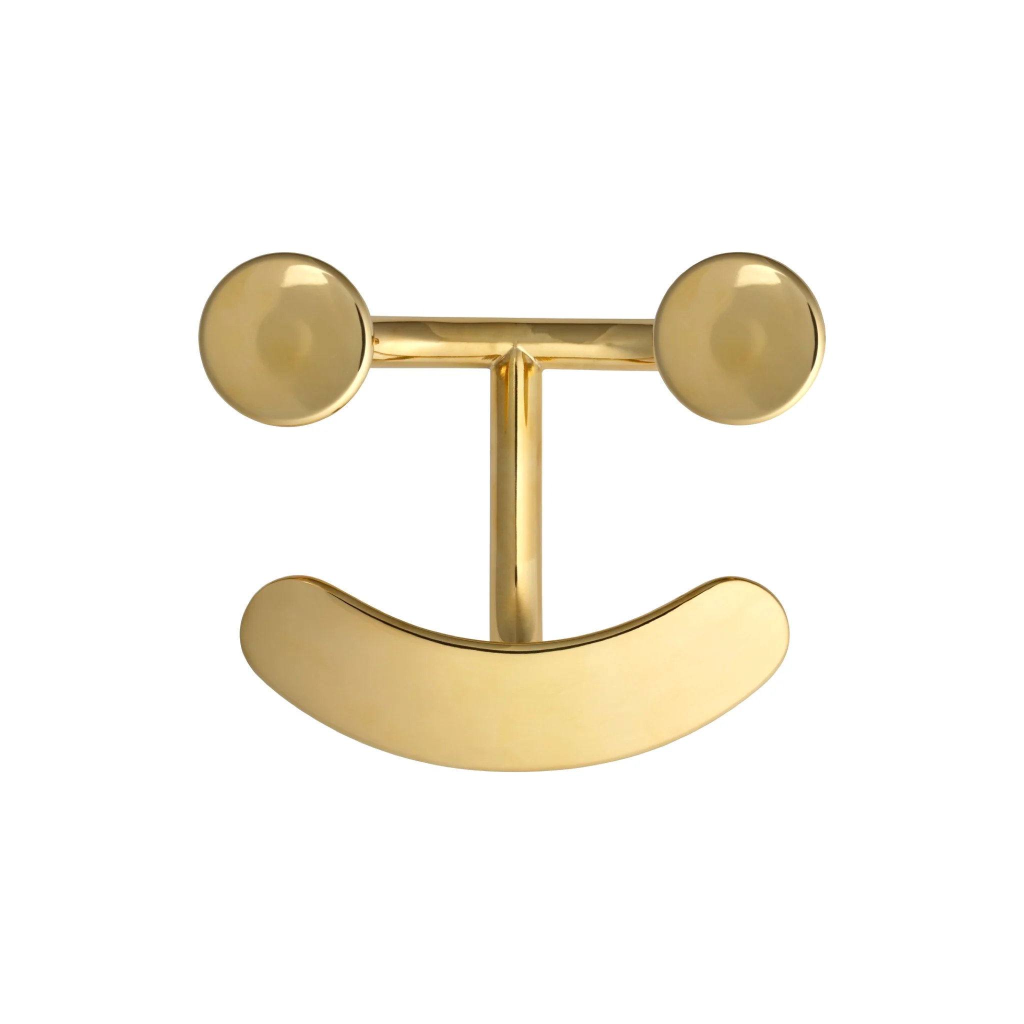 Fritz Hansen Happy Hook - Brass