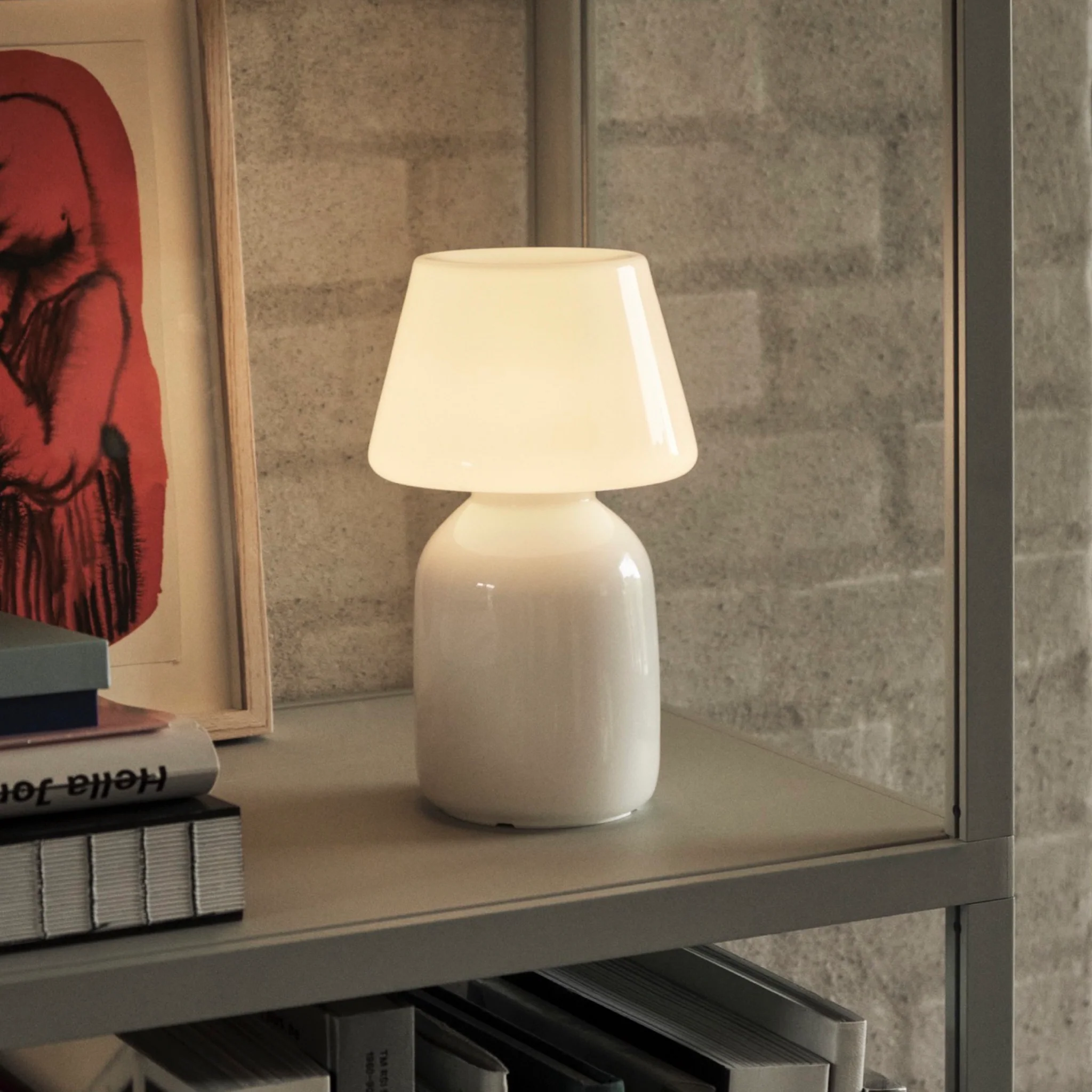 HAY Apollo Glass Portable Lamp - Image 3