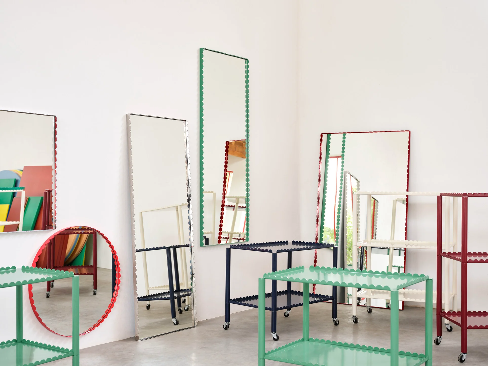 HAY Arcs Mirror - Rectangle Small - Image 3