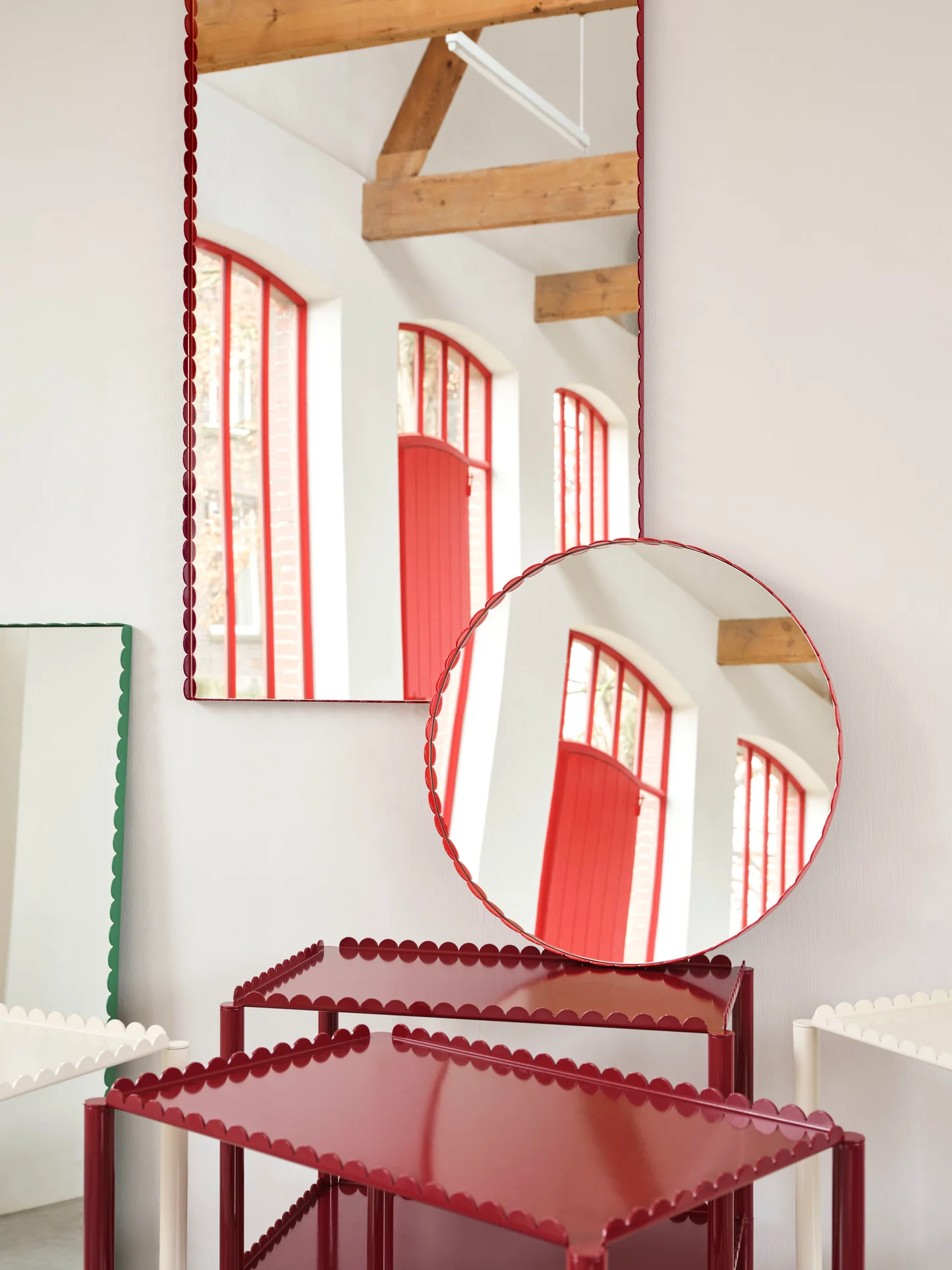 HAY Arcs Mirror - Round - Image 3