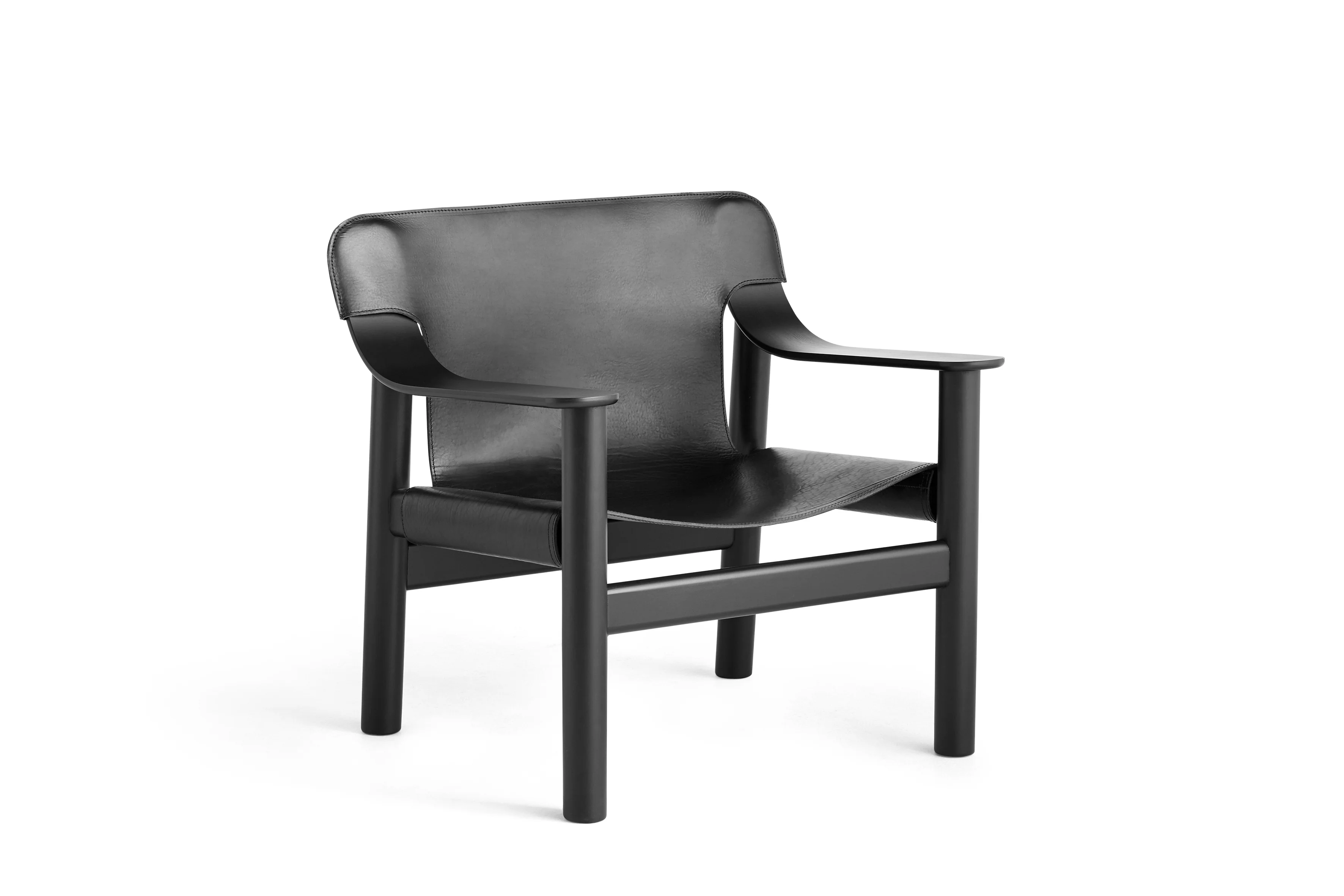 HAY Bernard Lounge Chair - Leather - Image 3