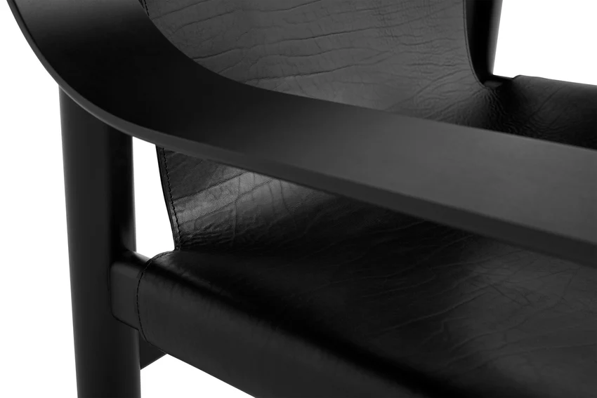 HAY Bernard Lounge Chair - Leather - Image 5