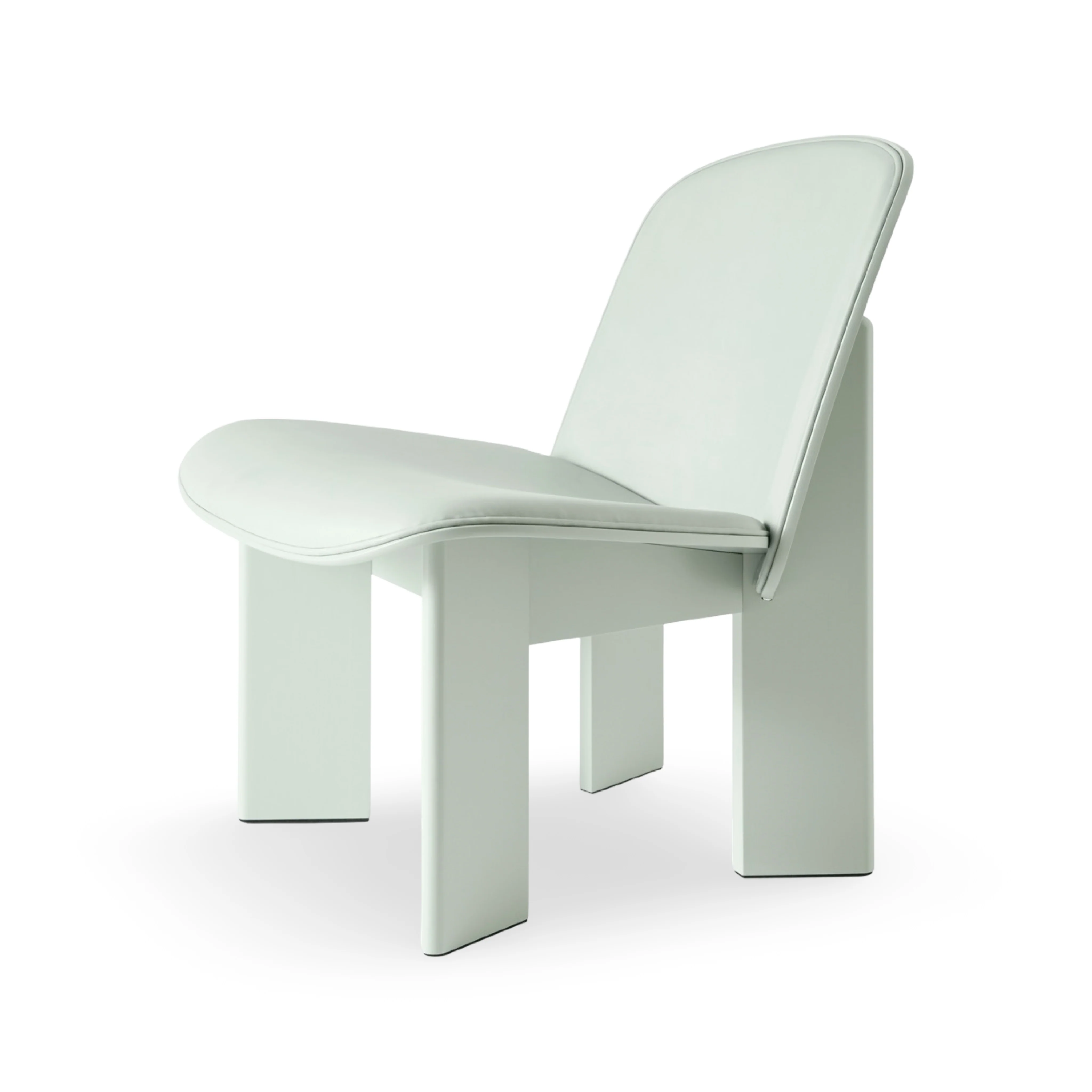 HAY Chisel Lounge Chair - Leather - Image 5