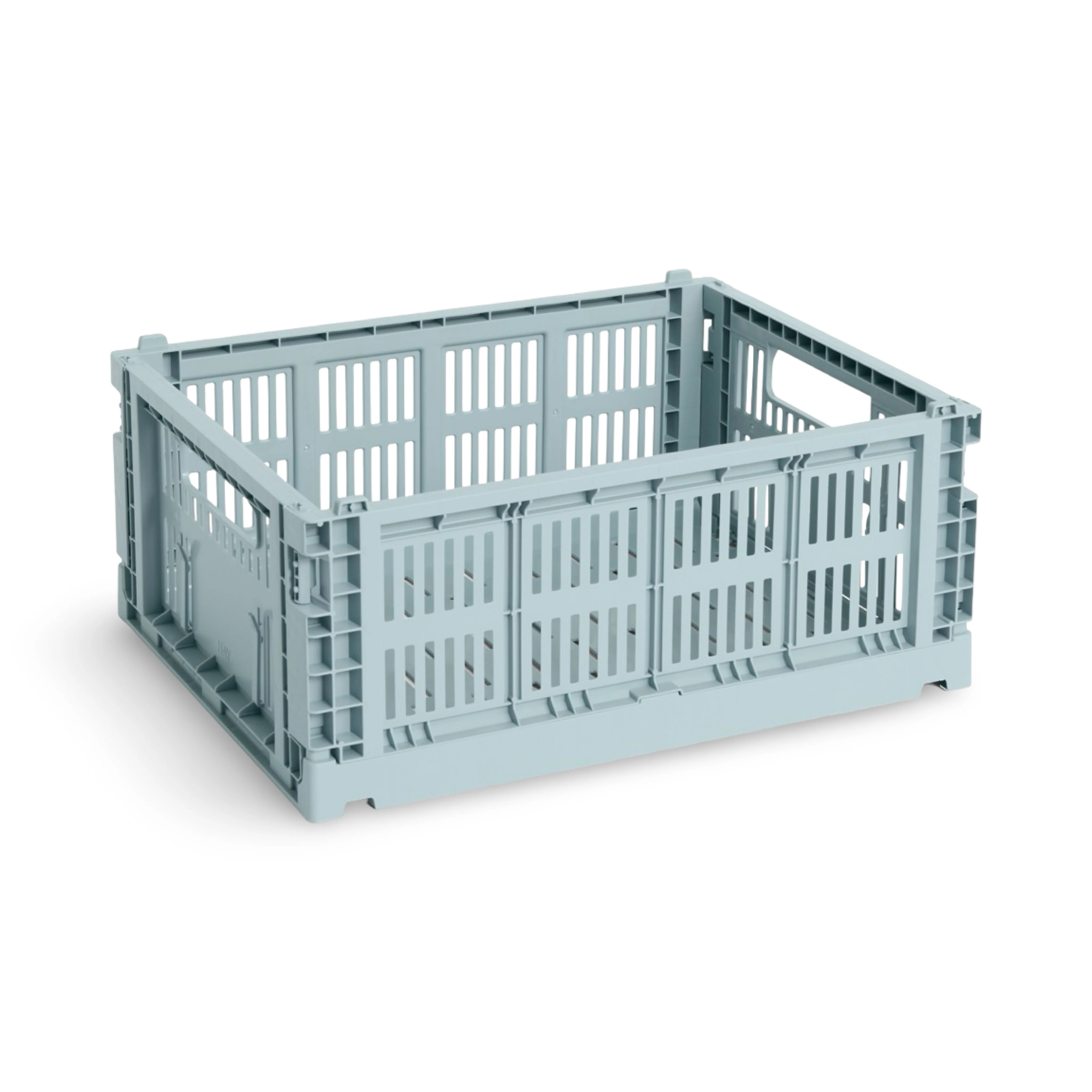 HAY Colour Crate - Medium - Dusty Blue