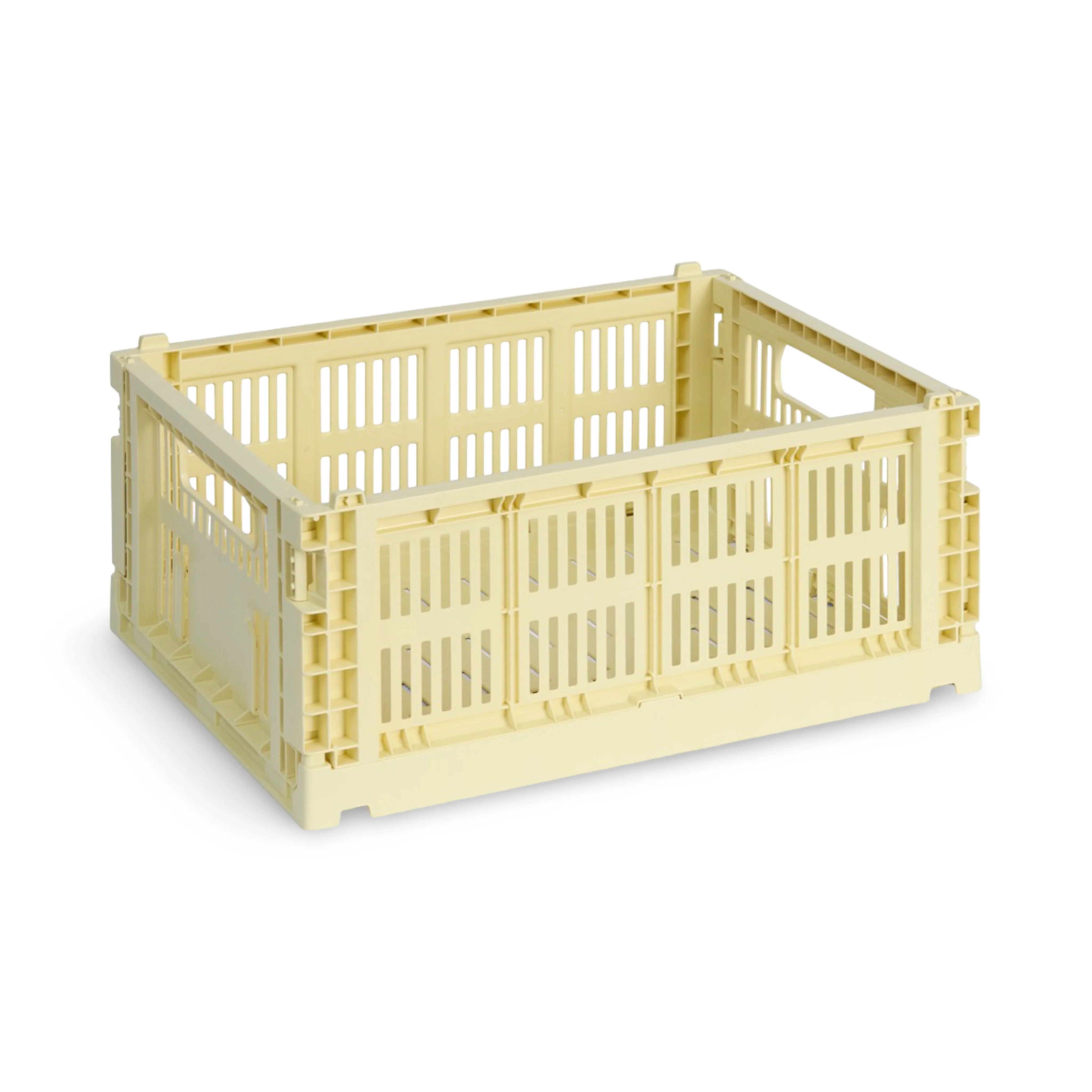 HAY Colour Crate - Medium - Light Yellow