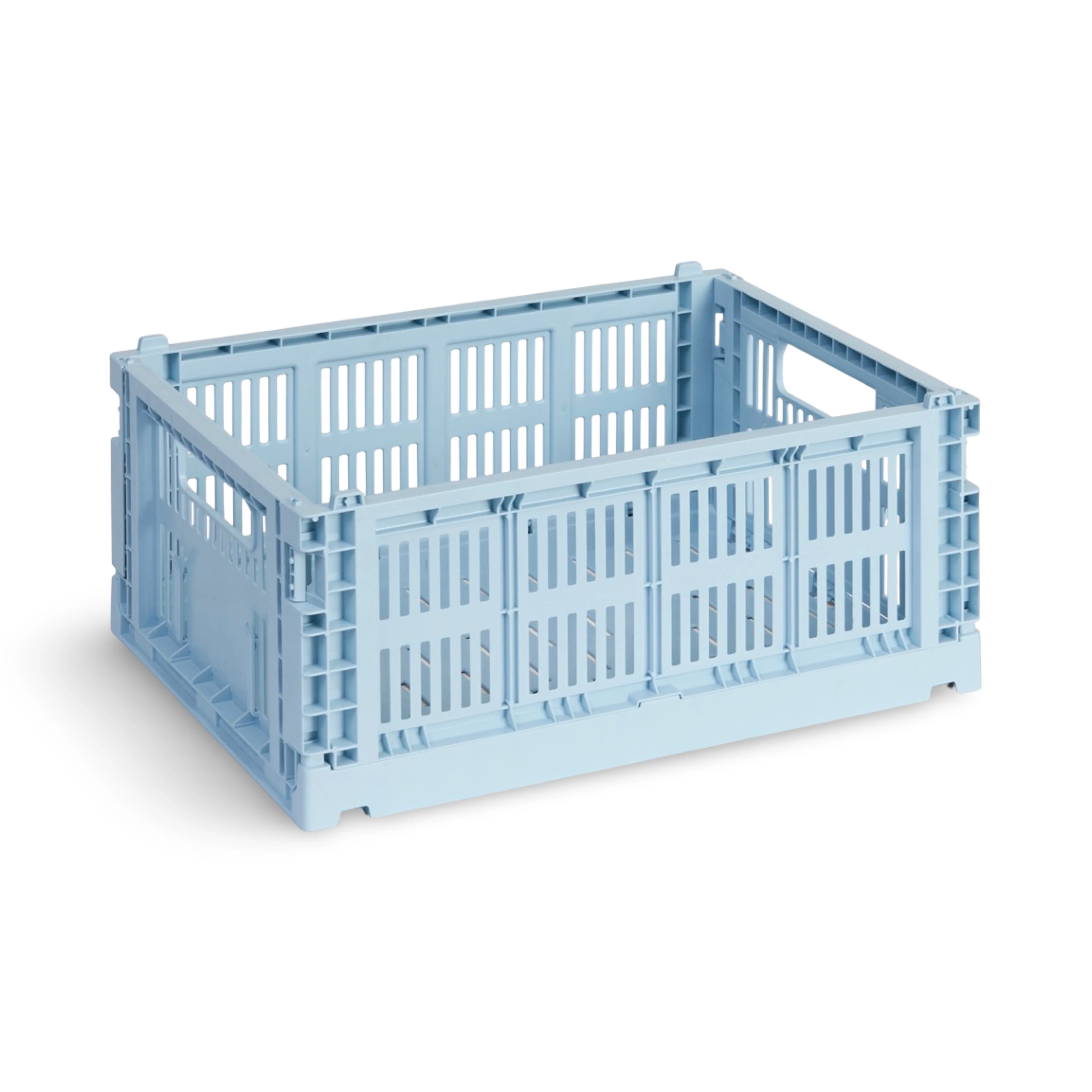 HAY Colour Crate - Medium - Soft Blue