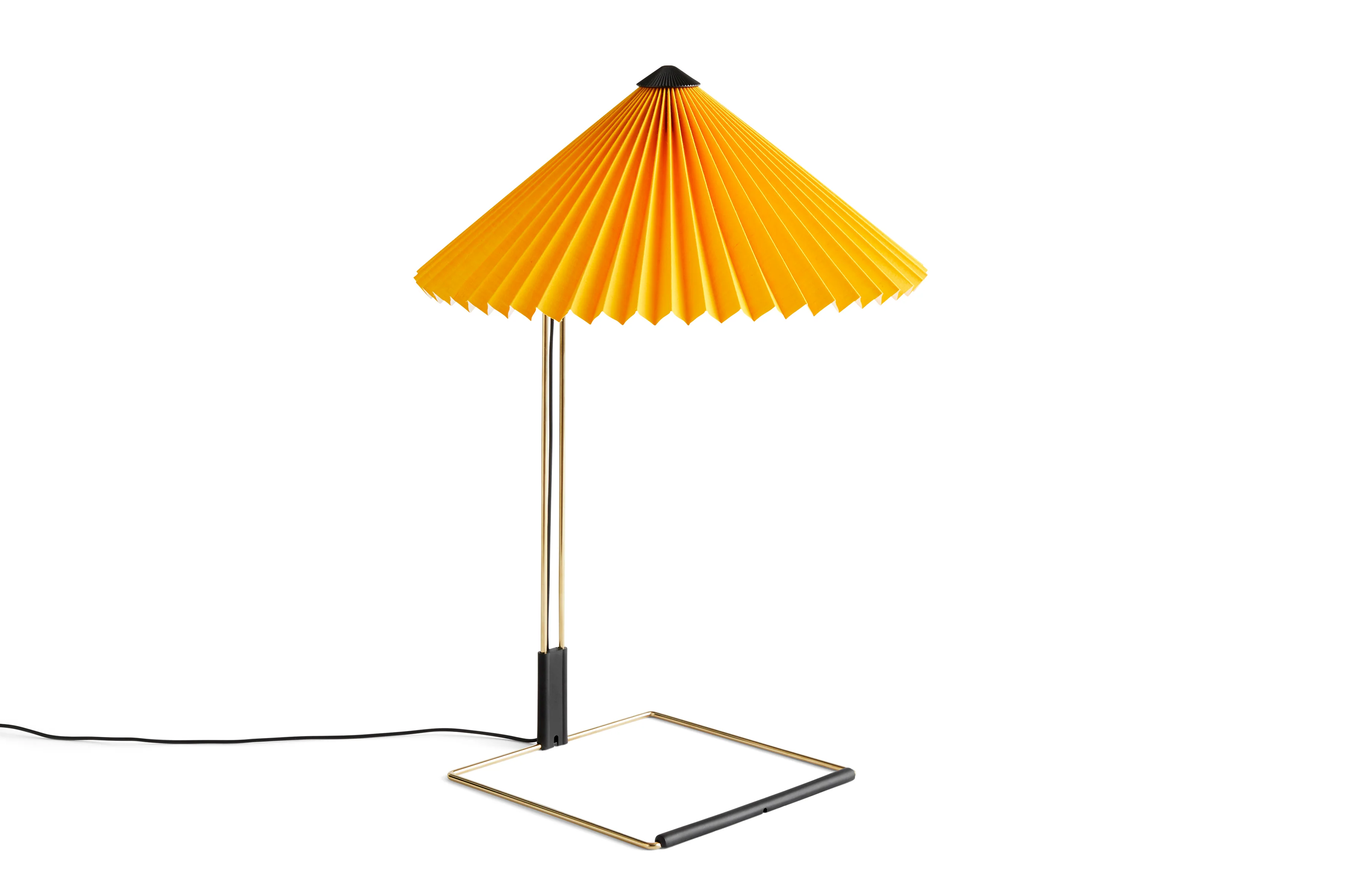 HAY Matin Table Lamp - Polished Brass Base - Image 11