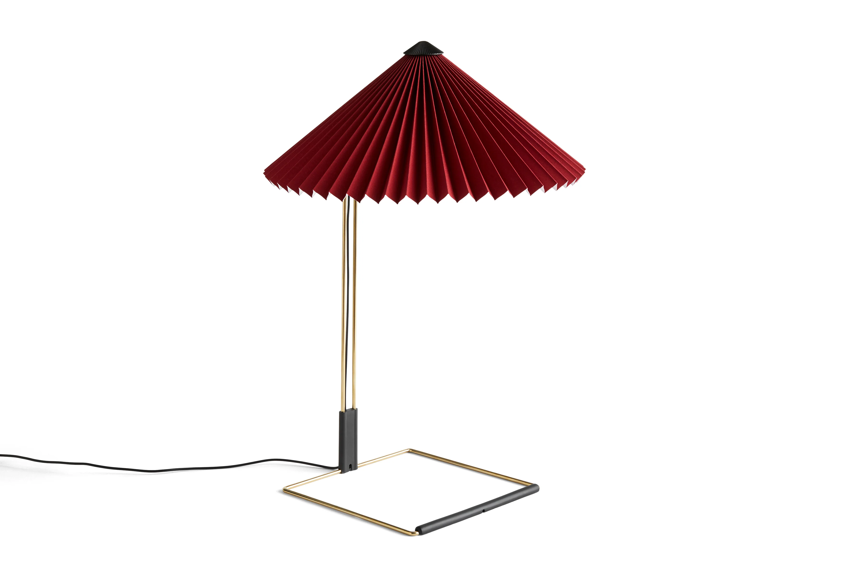 HAY Matin Table Lamp - Polished Brass Base - Image 12
