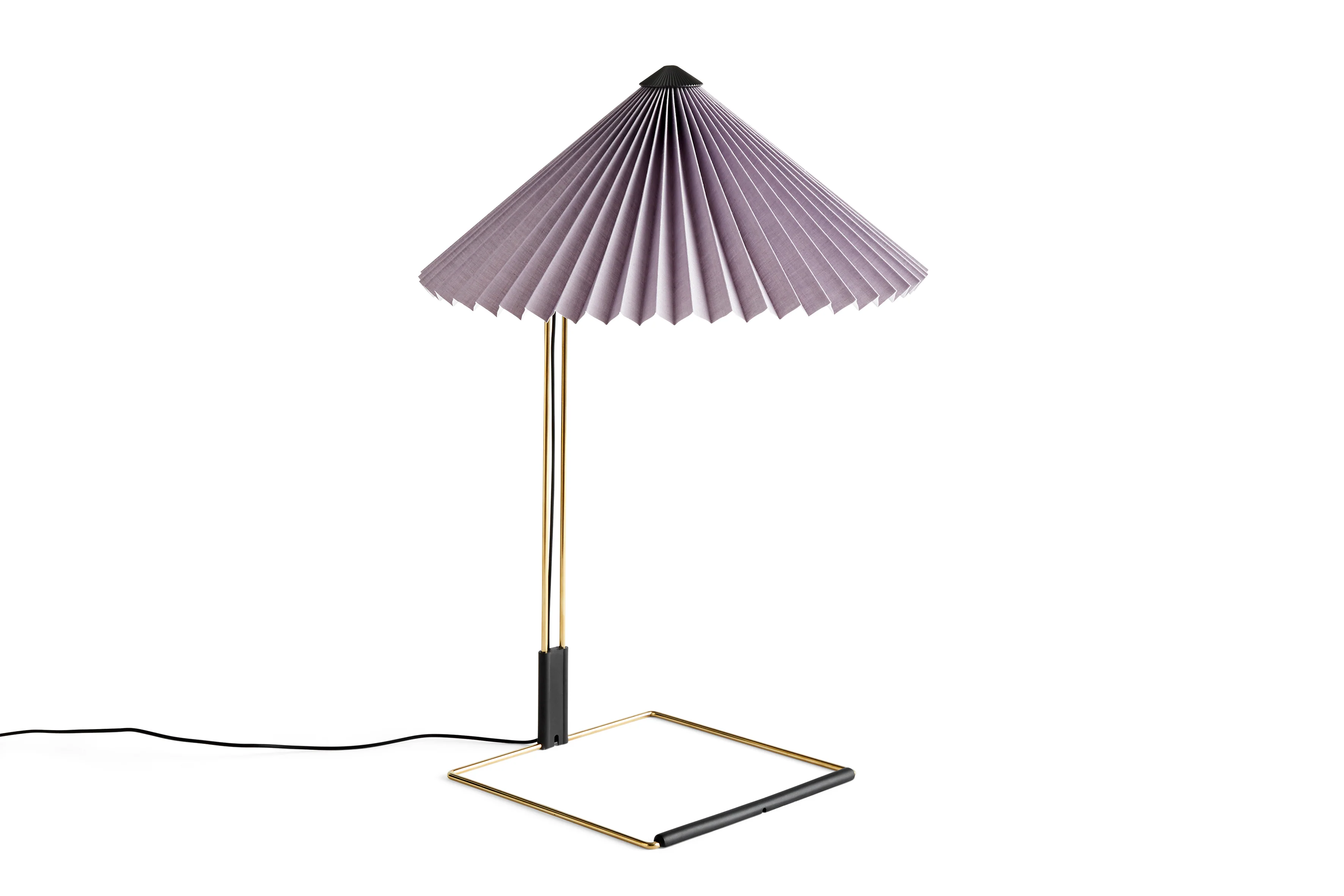 HAY Matin Table Lamp - Polished Brass Base - Image 14