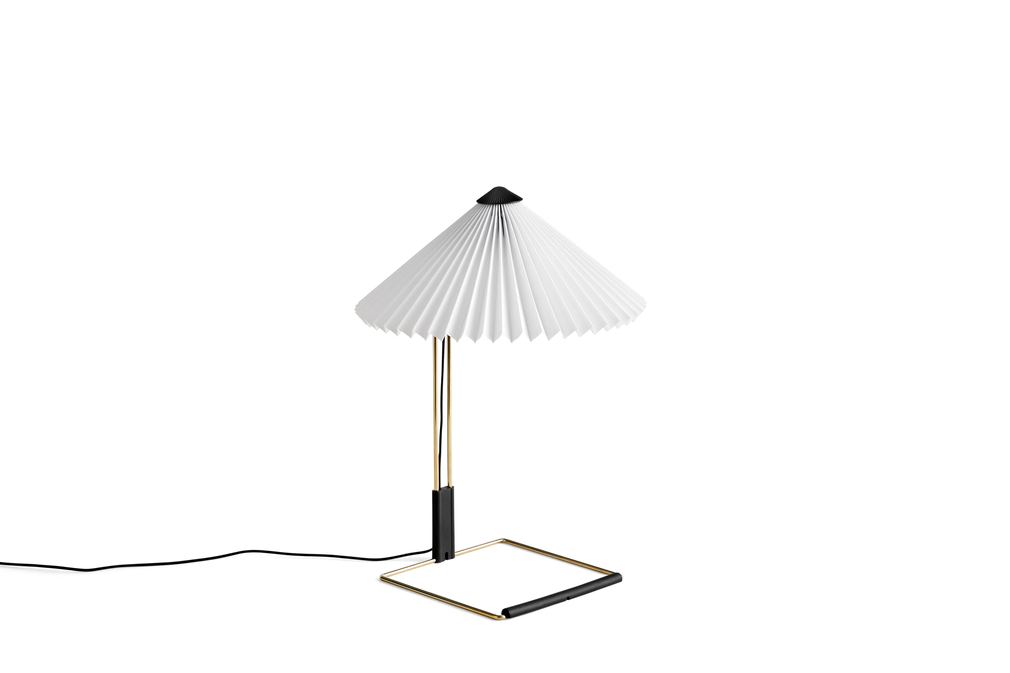 HAY Matin Table Lamp - Polished Brass Base - Image 3