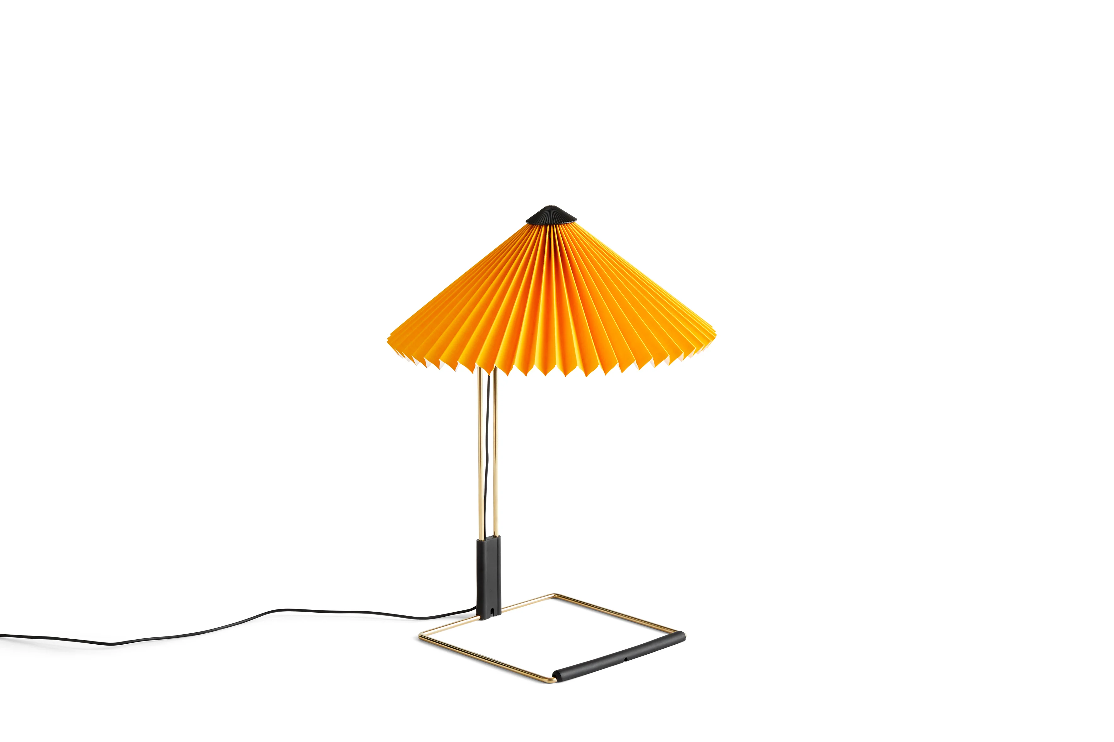HAY Matin Table Lamp - Polished Brass Base - Image 4