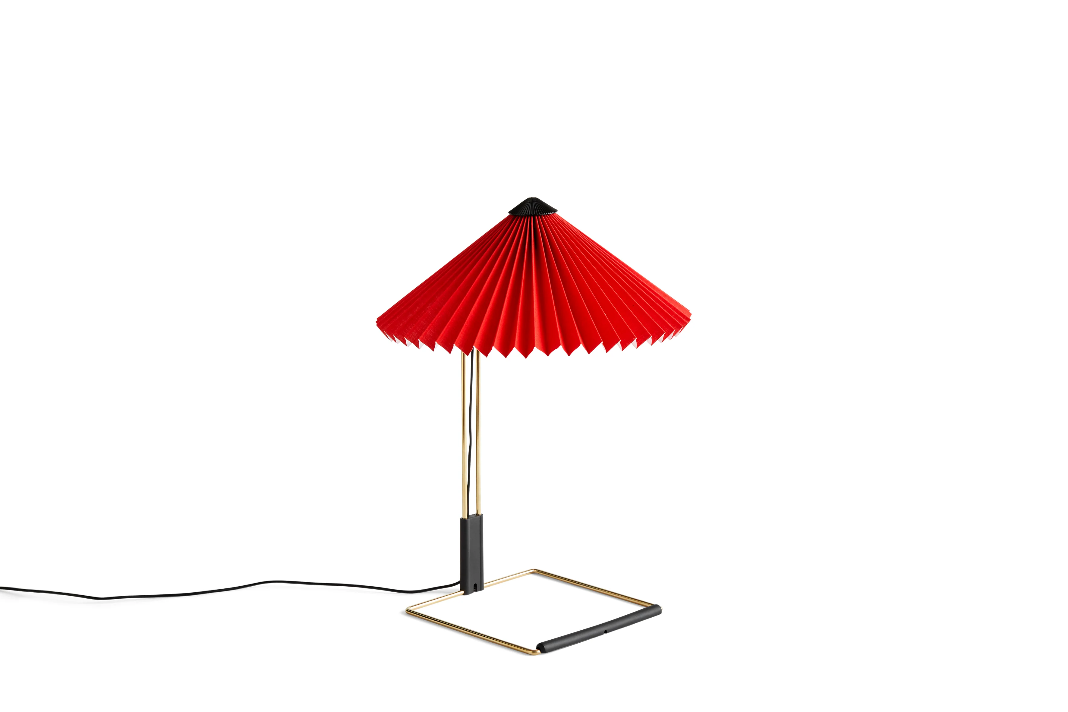 HAY Matin Table Lamp - Polished Brass Base - Image 5