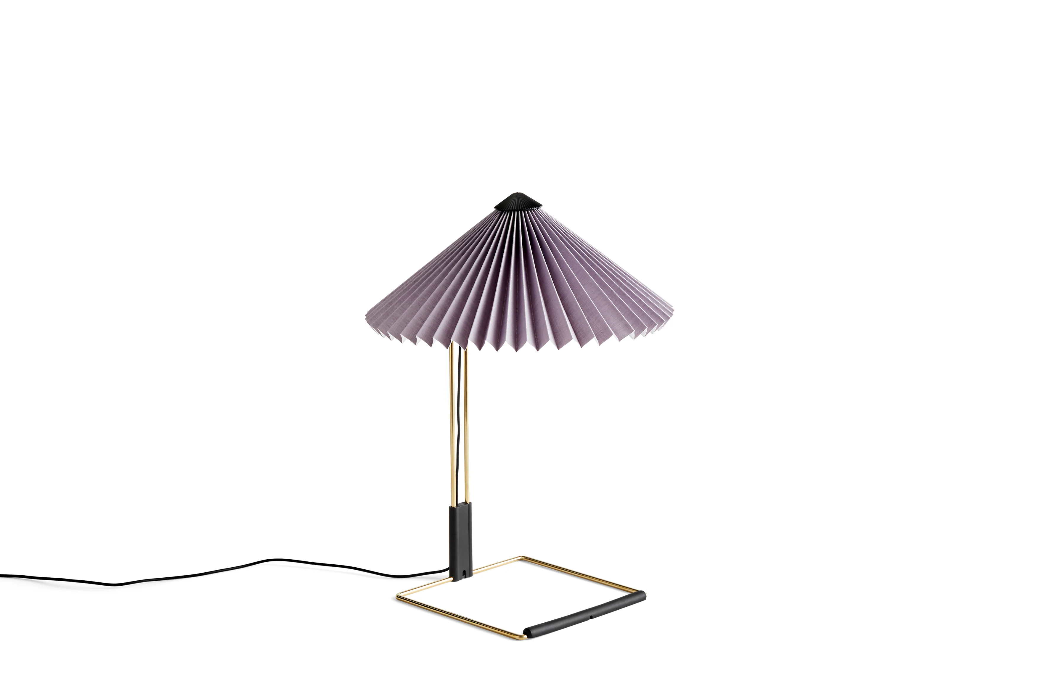 HAY Matin Table Lamp - Polished Brass Base - Image 6