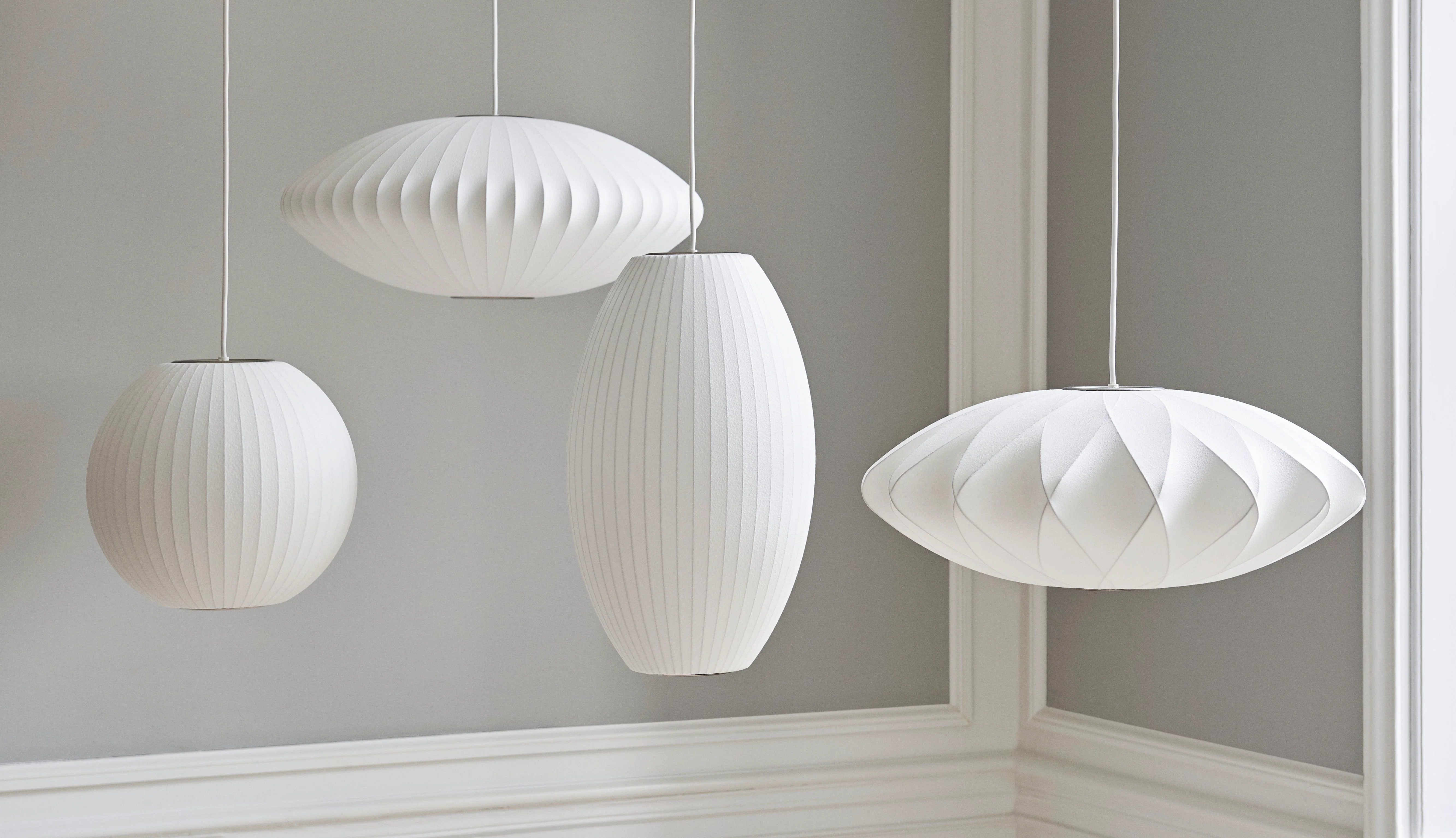 HAY Nelson Saucer Crisscross Bubble Pendant Lamp by George Nelson - Image 3