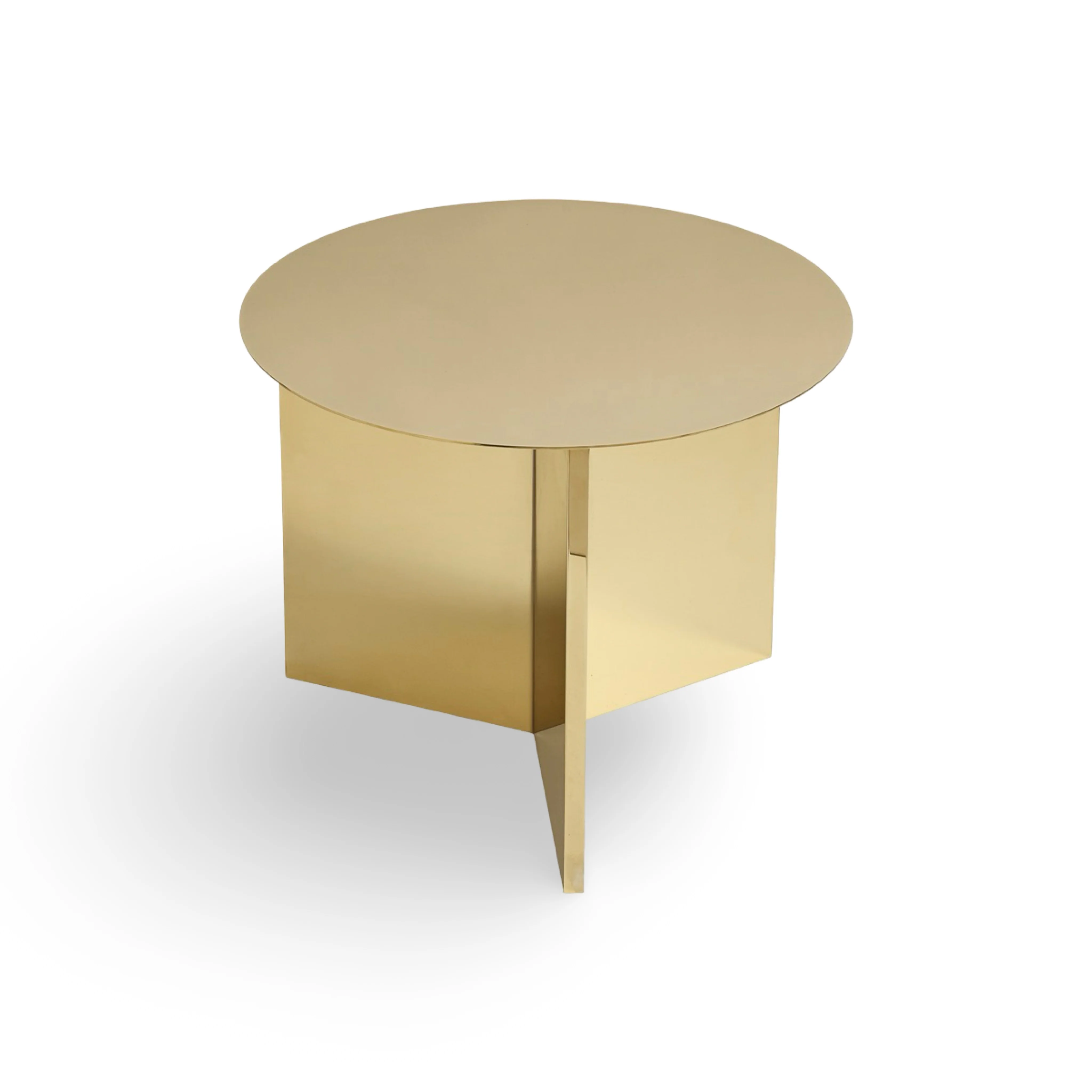 HAY Slit Metal Coffee Table - Ø45cm - Image 4