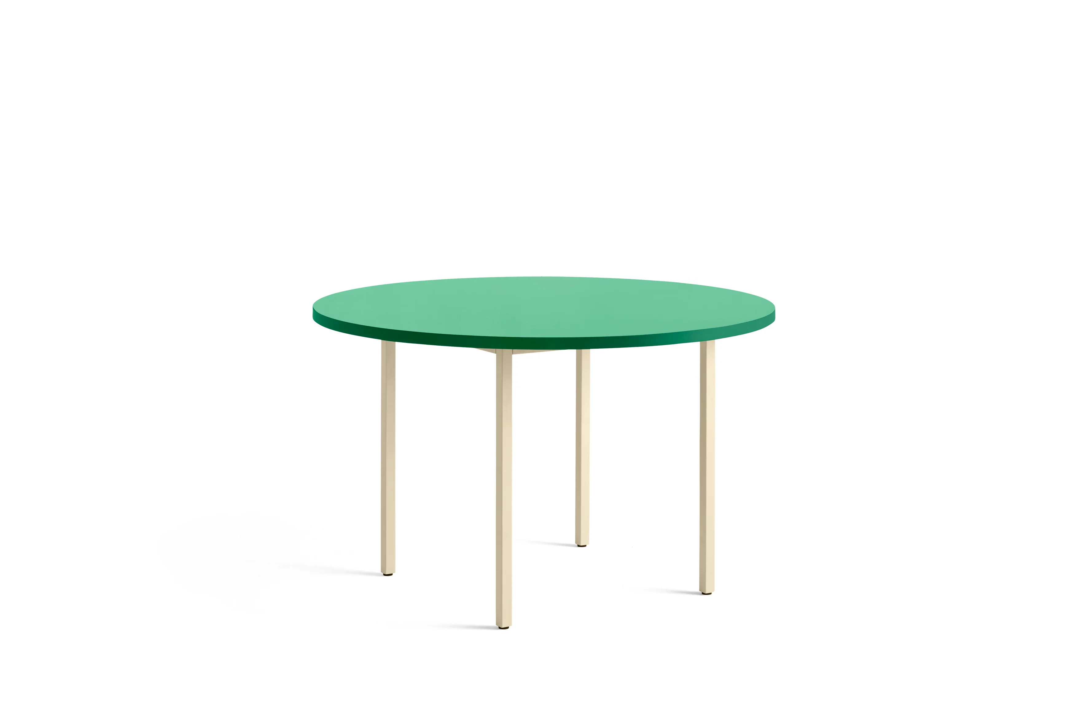 HAY Two-Colour Dining Table - Round - Image 12