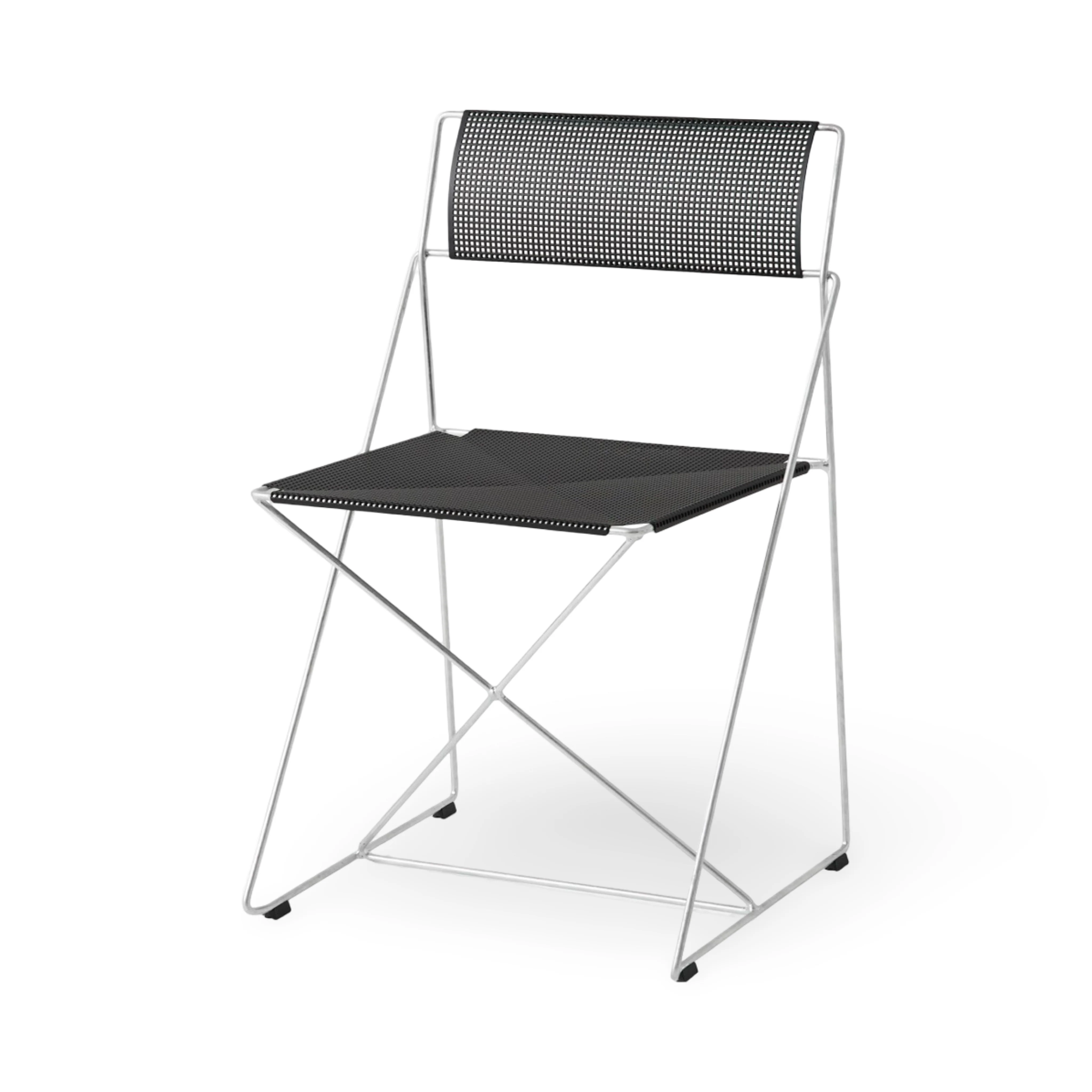 HAY X-Line Chair - Galvanised - Image 2