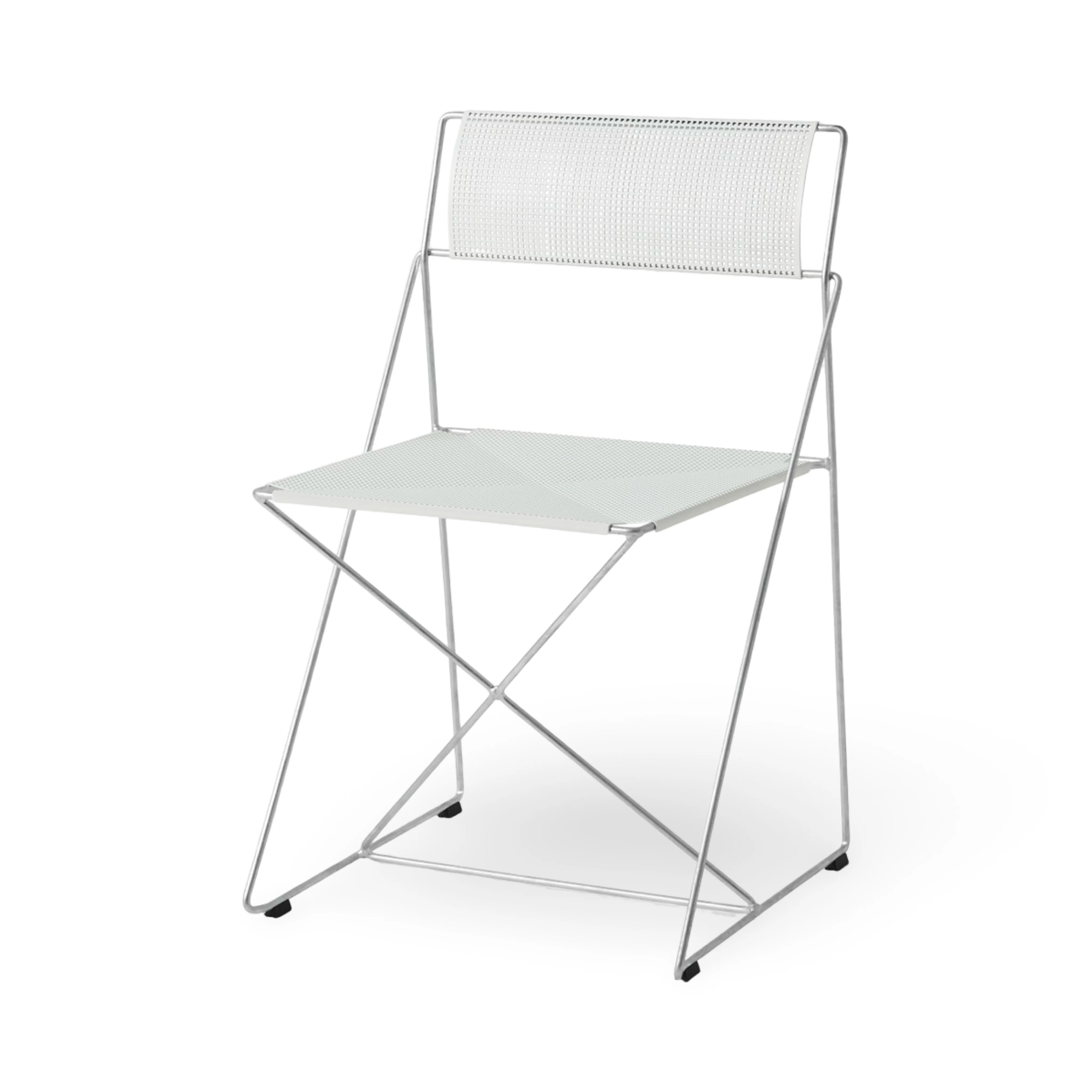 HAY X-Line Chair - Galvanised - Image 3