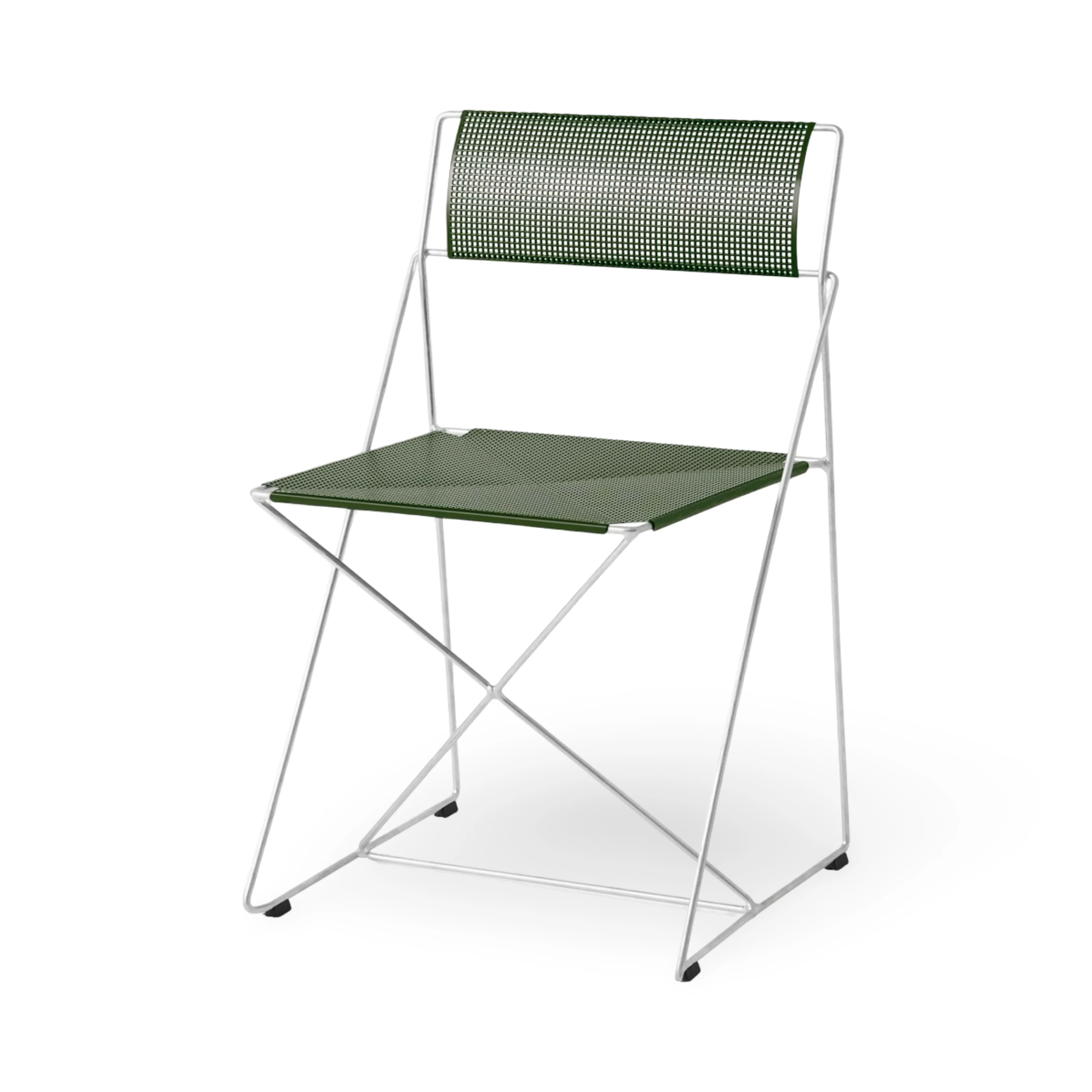 HAY X-Line Chair - Galvanised - Image 6