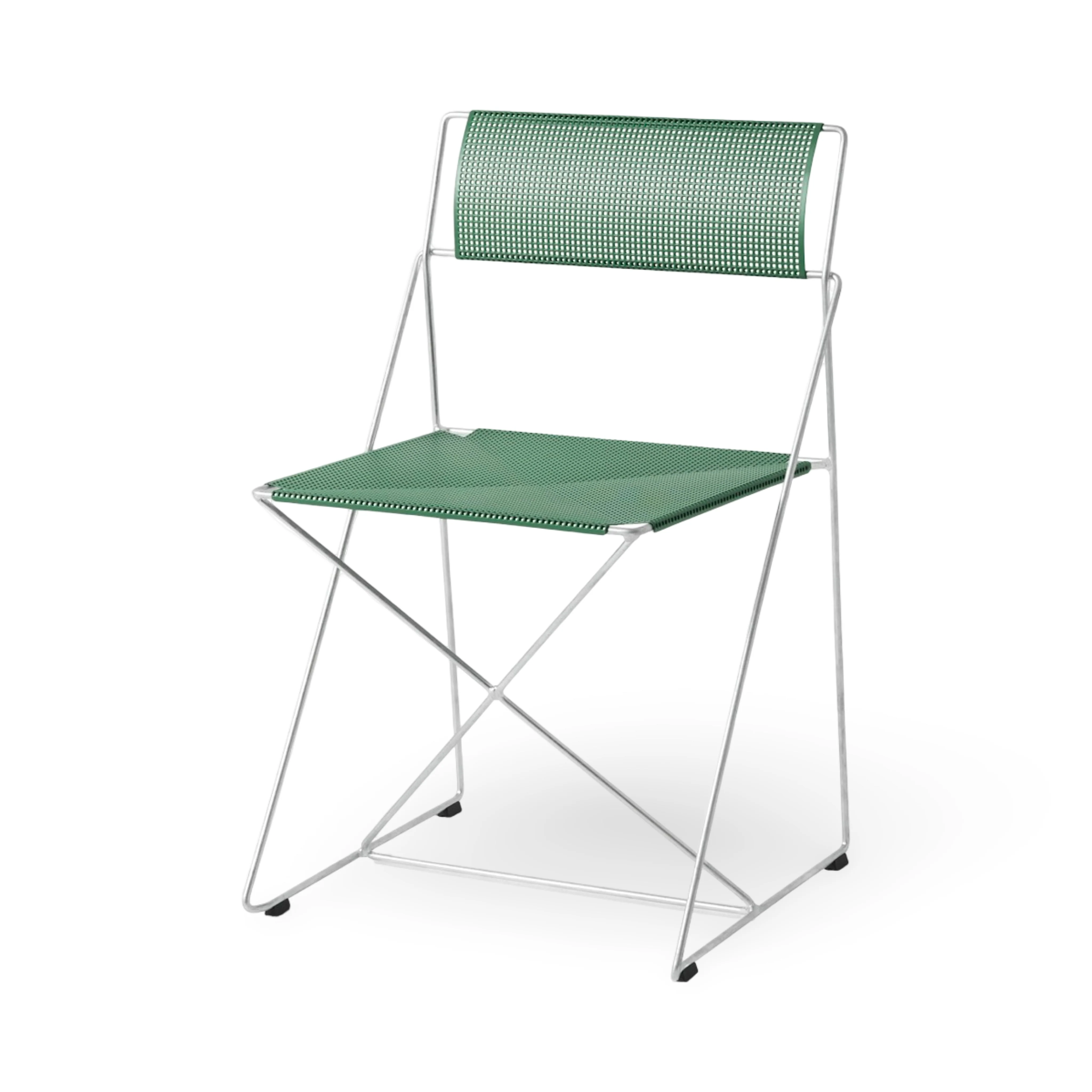 HAY X-Line Chair - Galvanised - Image 7