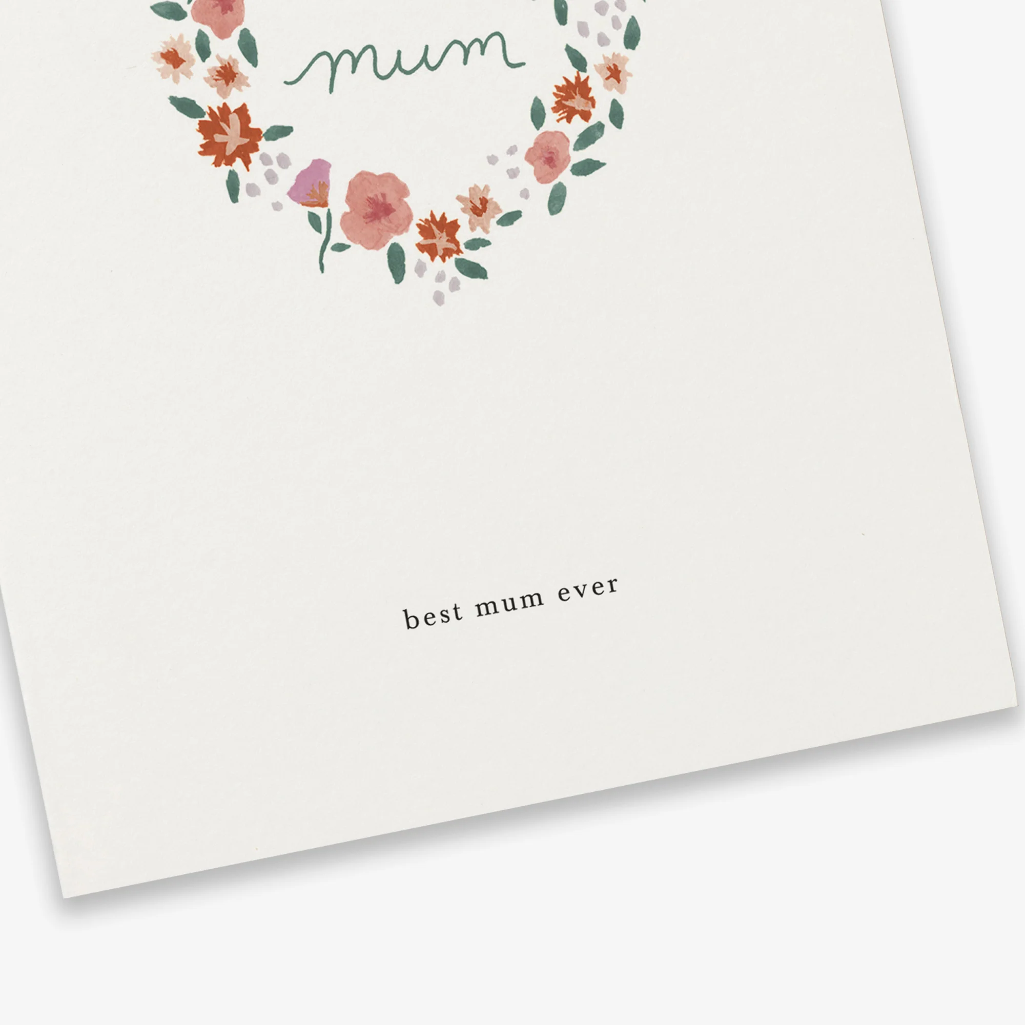 Kartotek Greeting Card - Best Mum (Best Mum Ever) - Image 2