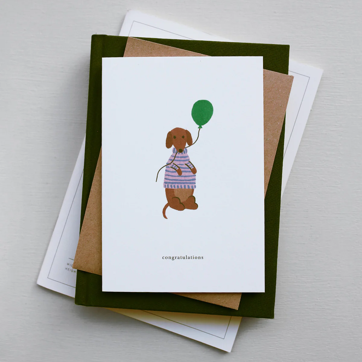 Kartotek Greeting Card - Celebration Dog (Congratulations) - Image 3