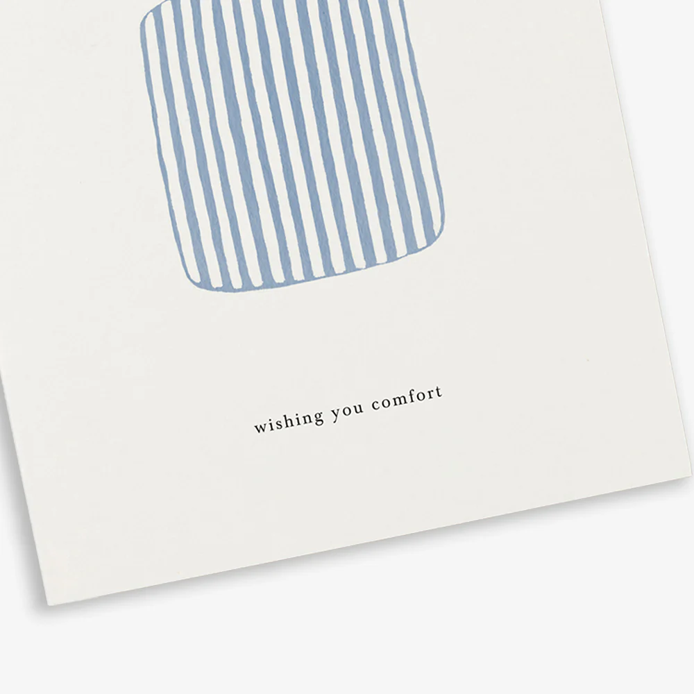 Kartotek Greeting Card - Duvet (Wishing You Comfort) - Image 2
