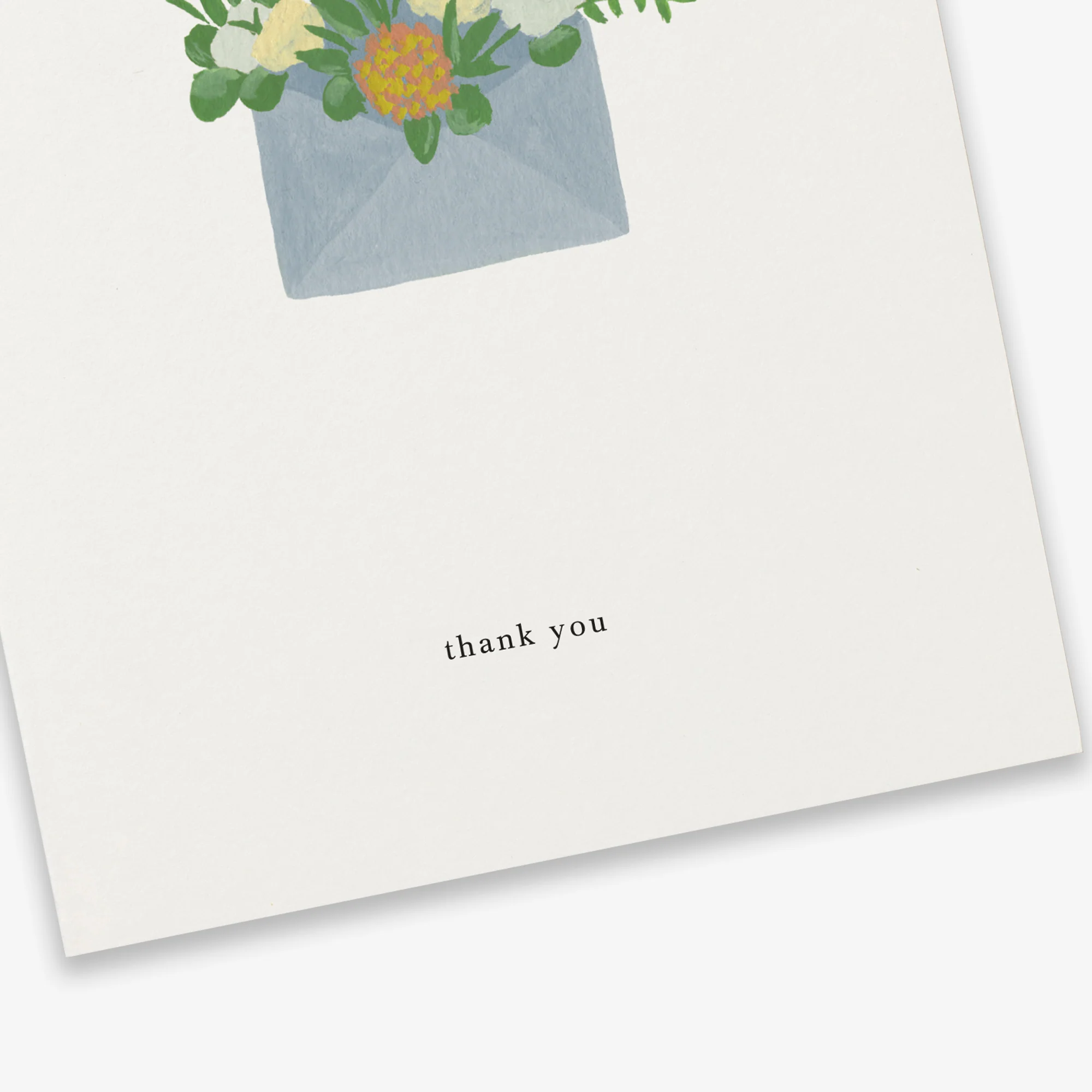 Kartotek Greeting Card - Flower Envelope (Thank You) - Image 2
