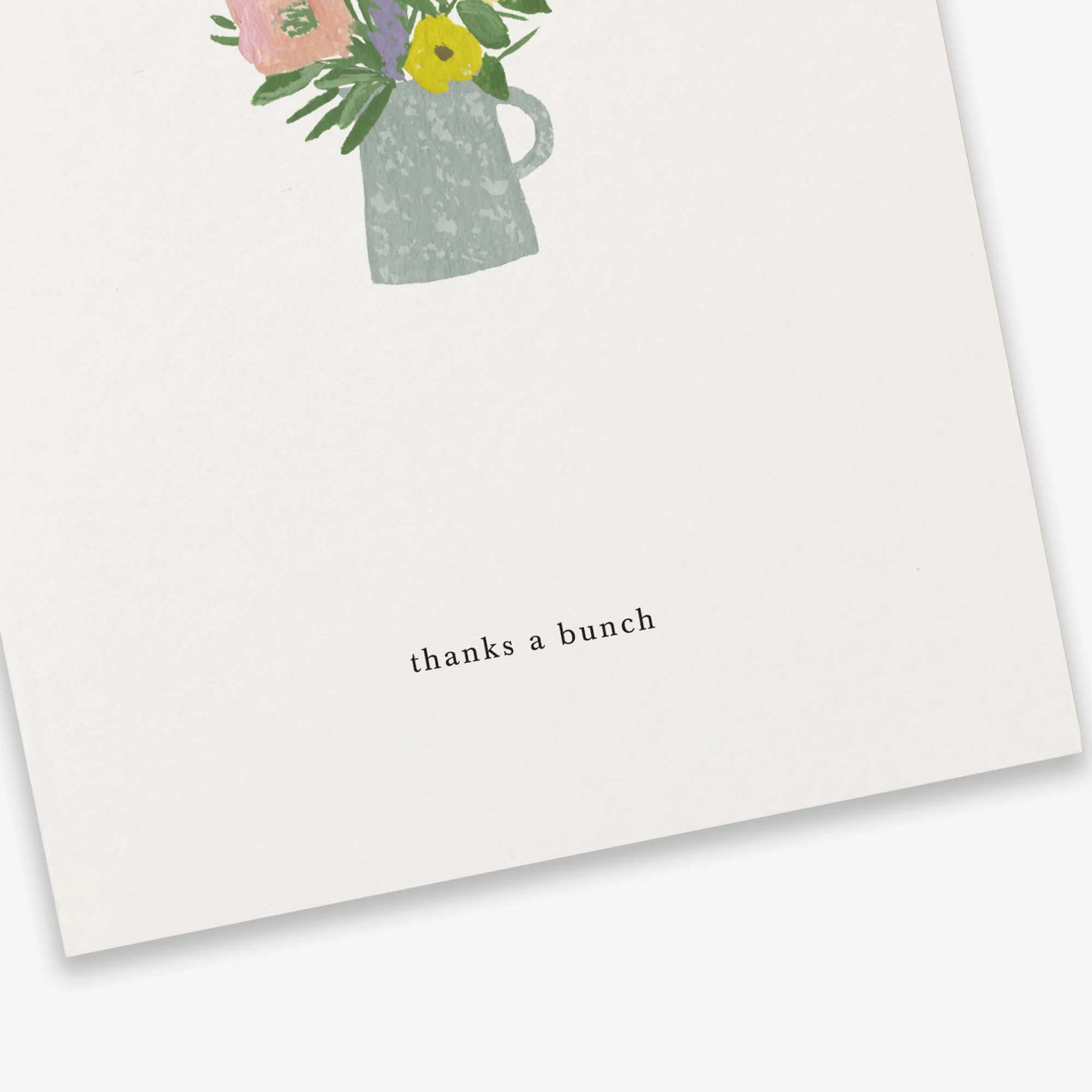Kartotek Greeting Card - Garden Flowers (Thanks a Bunch) - Image 2