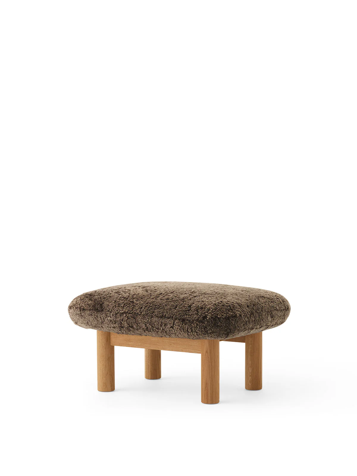 Audo Copenhagen Brasilia Ottoman - Sheepskin - Image 2