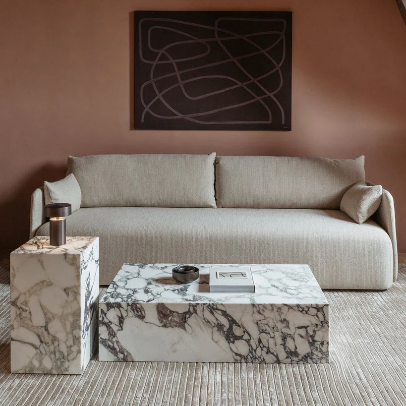 Audo Copenhagen Marble Plinth - Low - Image 9