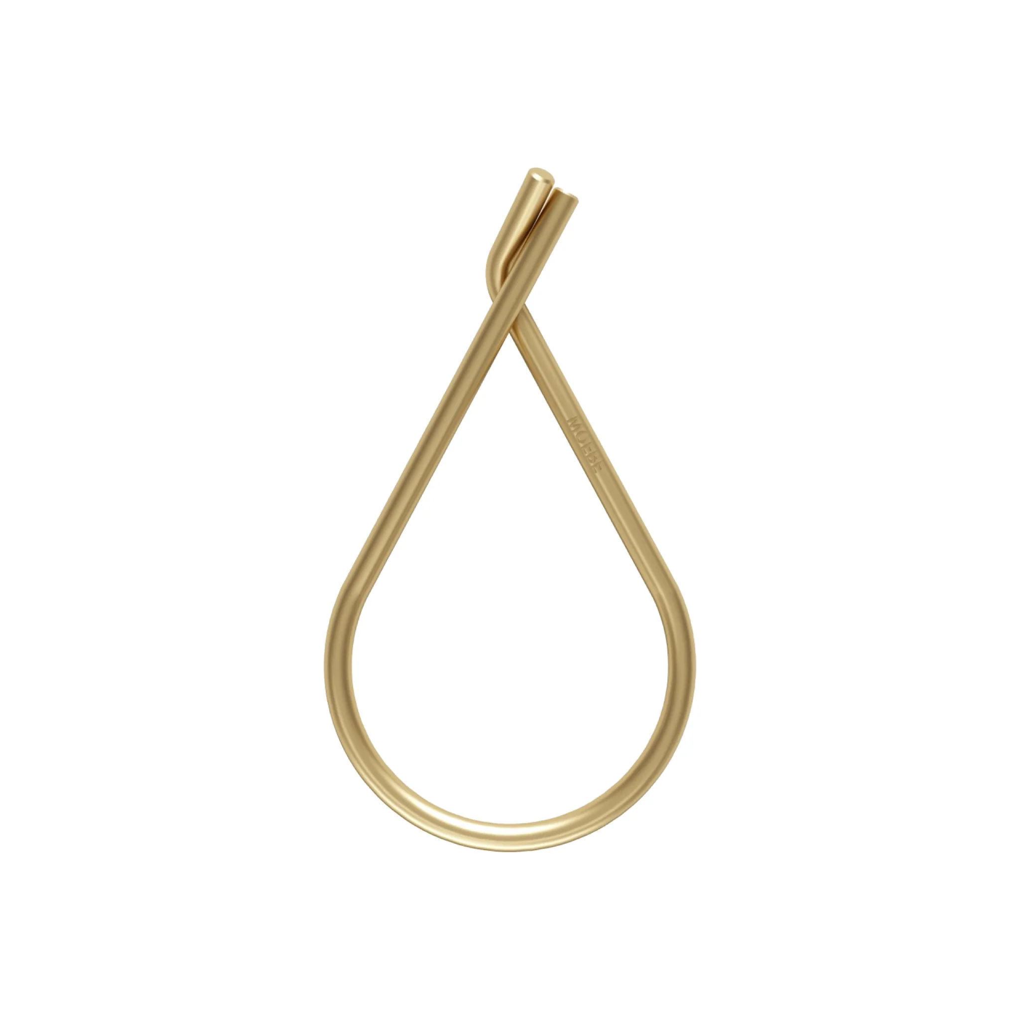 Moebe Key Ring - Brass