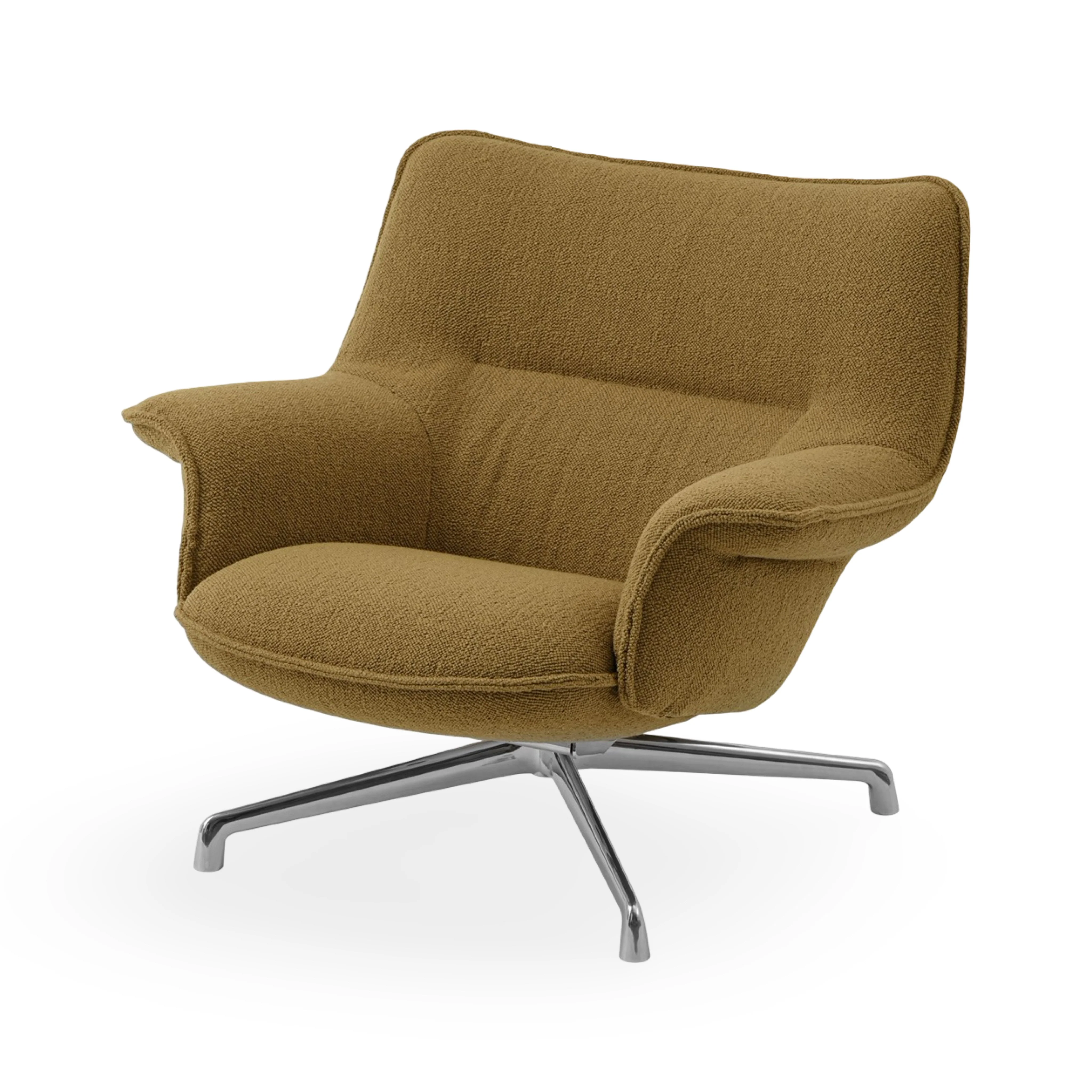 Muuto Doze Lounge Chair Low Back - Swivel Base - Image 2