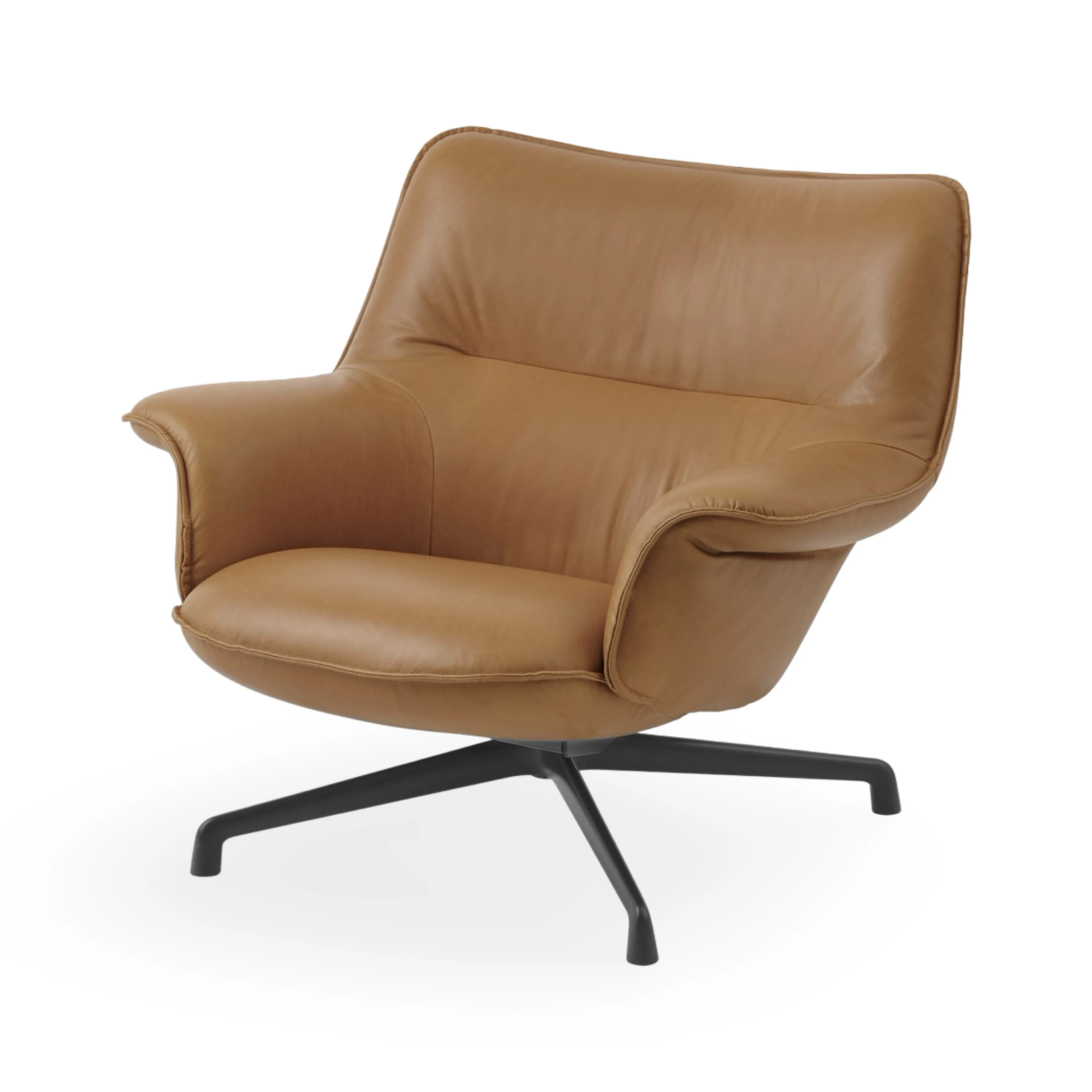 Muuto Doze Lounge Chair Low Back - Swivel Base - Image 3