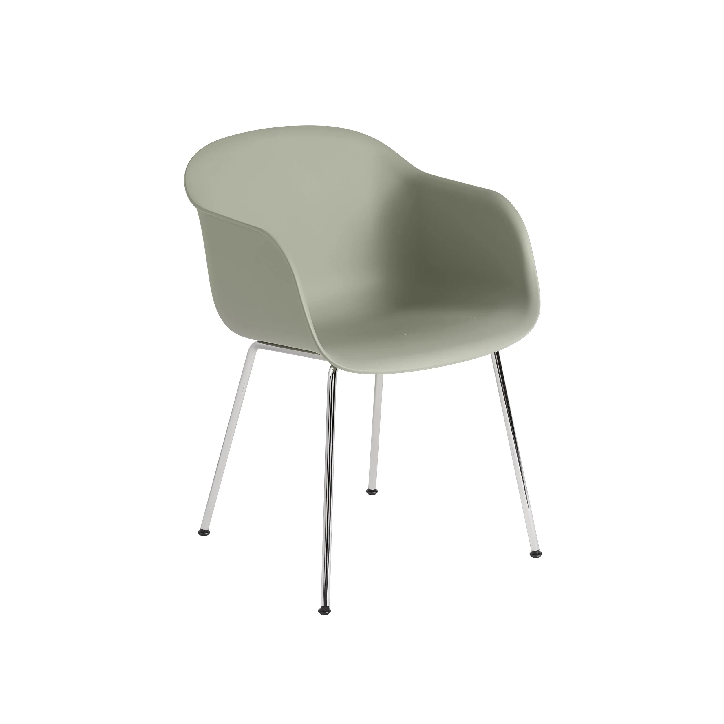 Muuto Fiber Armchair - Tube Base - Recycled Plastic - Image 8