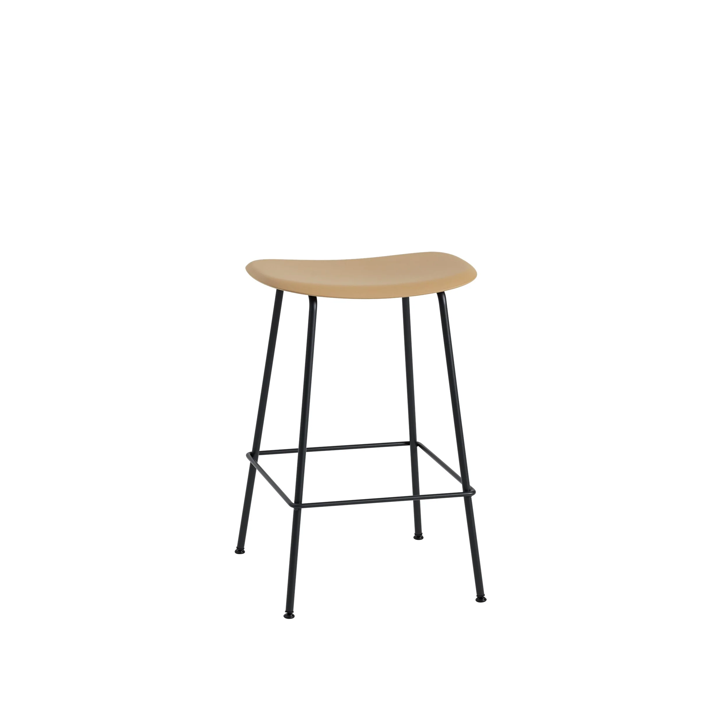 Muuto Fiber Counter & Bar Stool - Tube Base - Recycled Plastic - Image 5