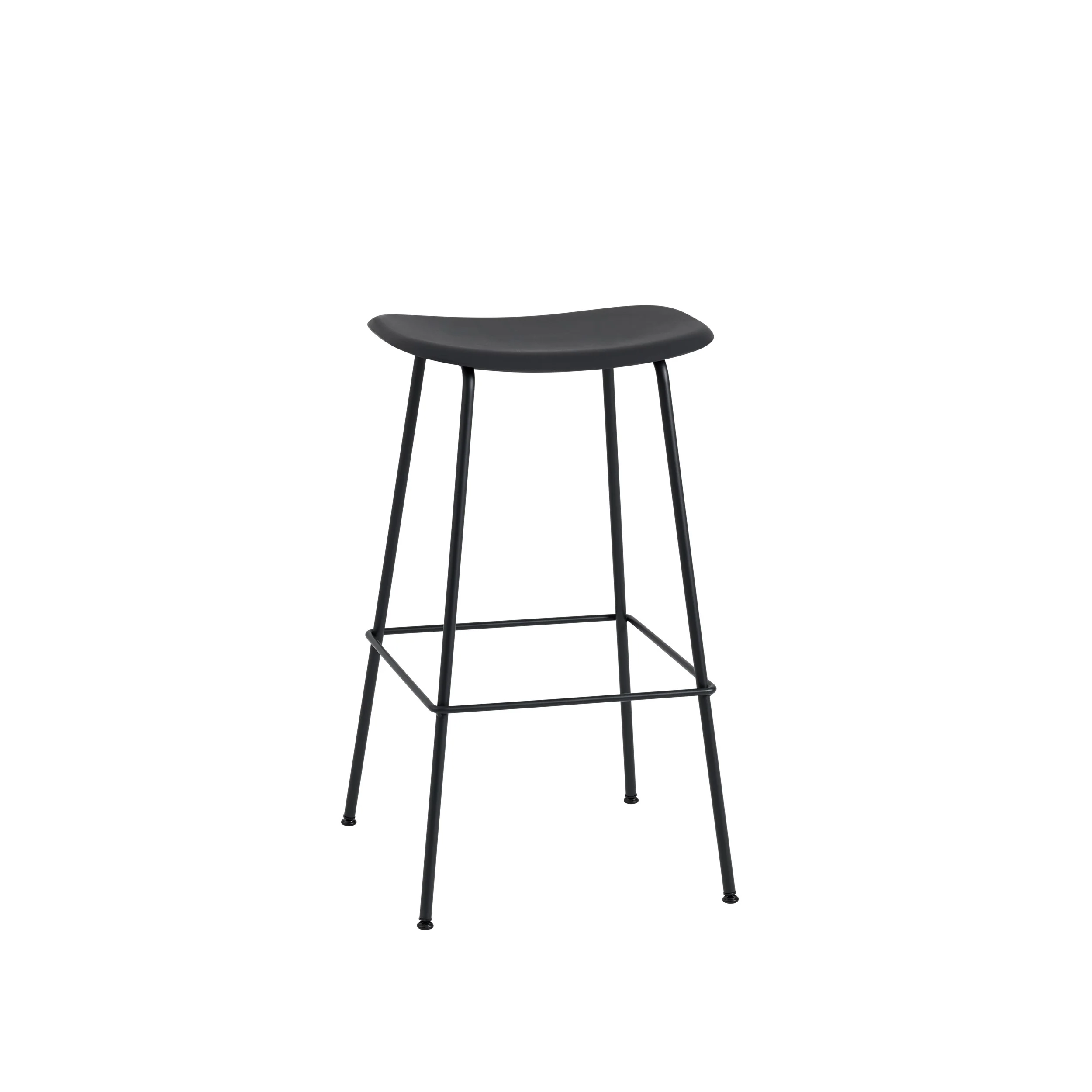 Muuto Fiber Counter & Bar Stool - Tube Base - Recycled Plastic - Image 6