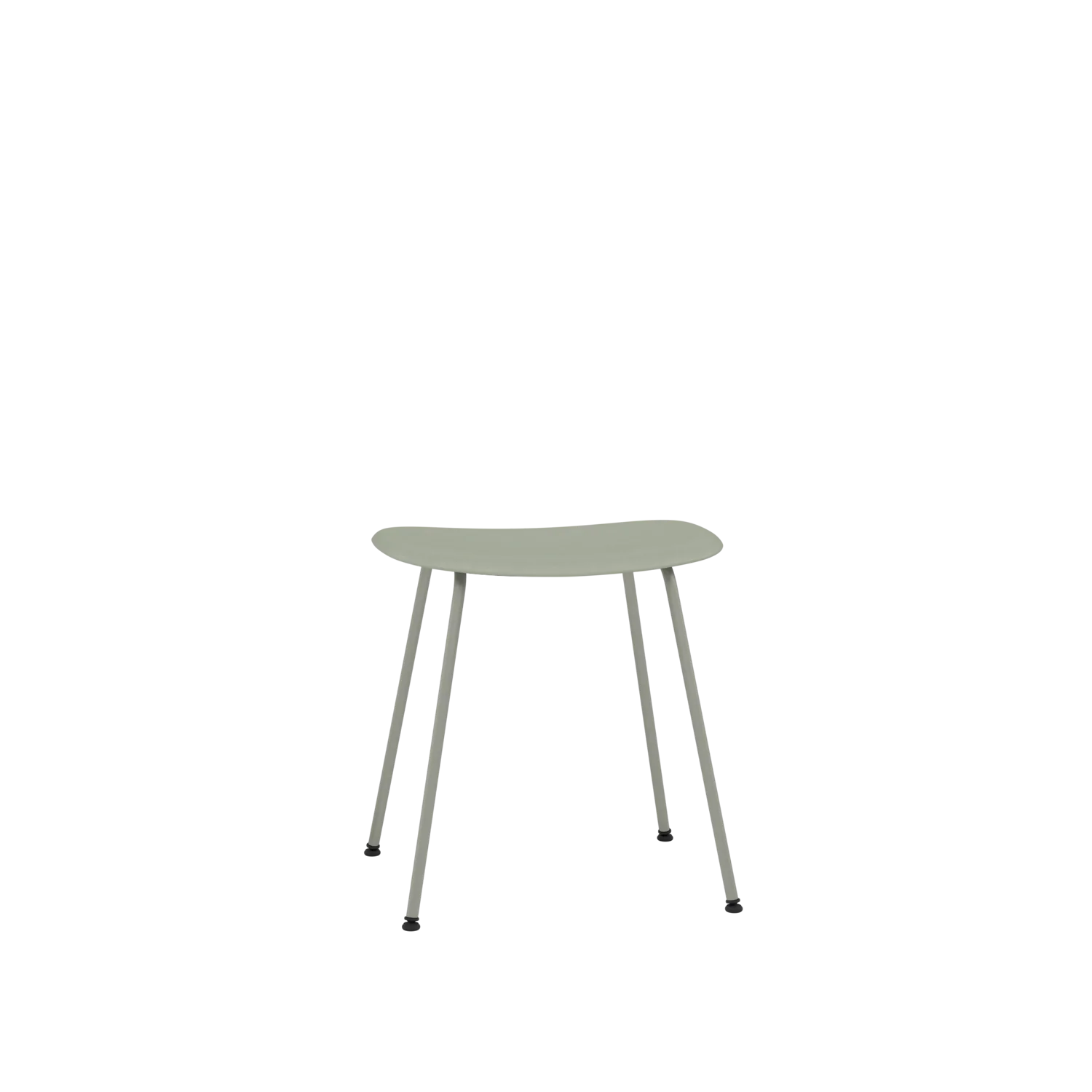 Muuto Fiber Low Stool - Tube Base - Recycled Plastic - Image 3