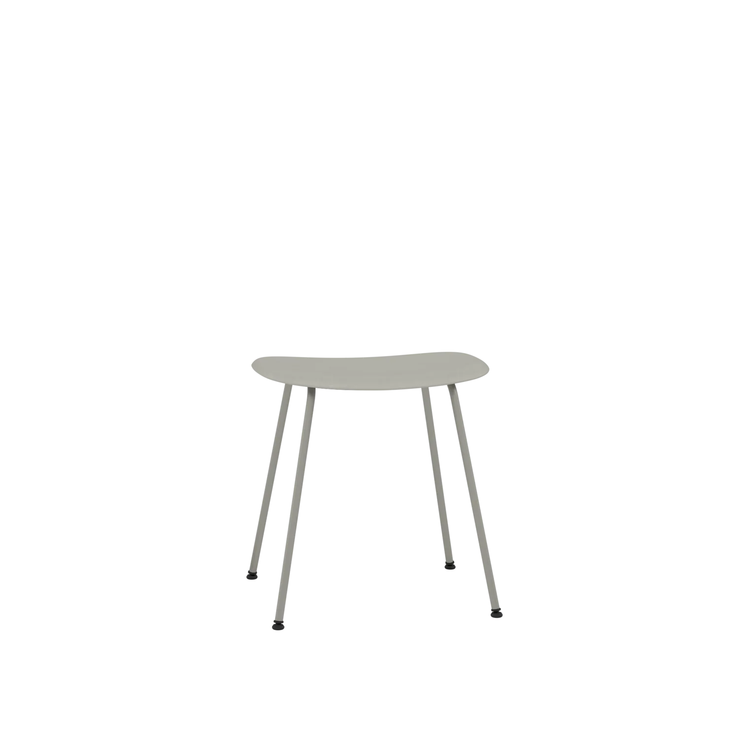 Muuto Fiber Low Stool - Tube Base - Recycled Plastic - Image 4