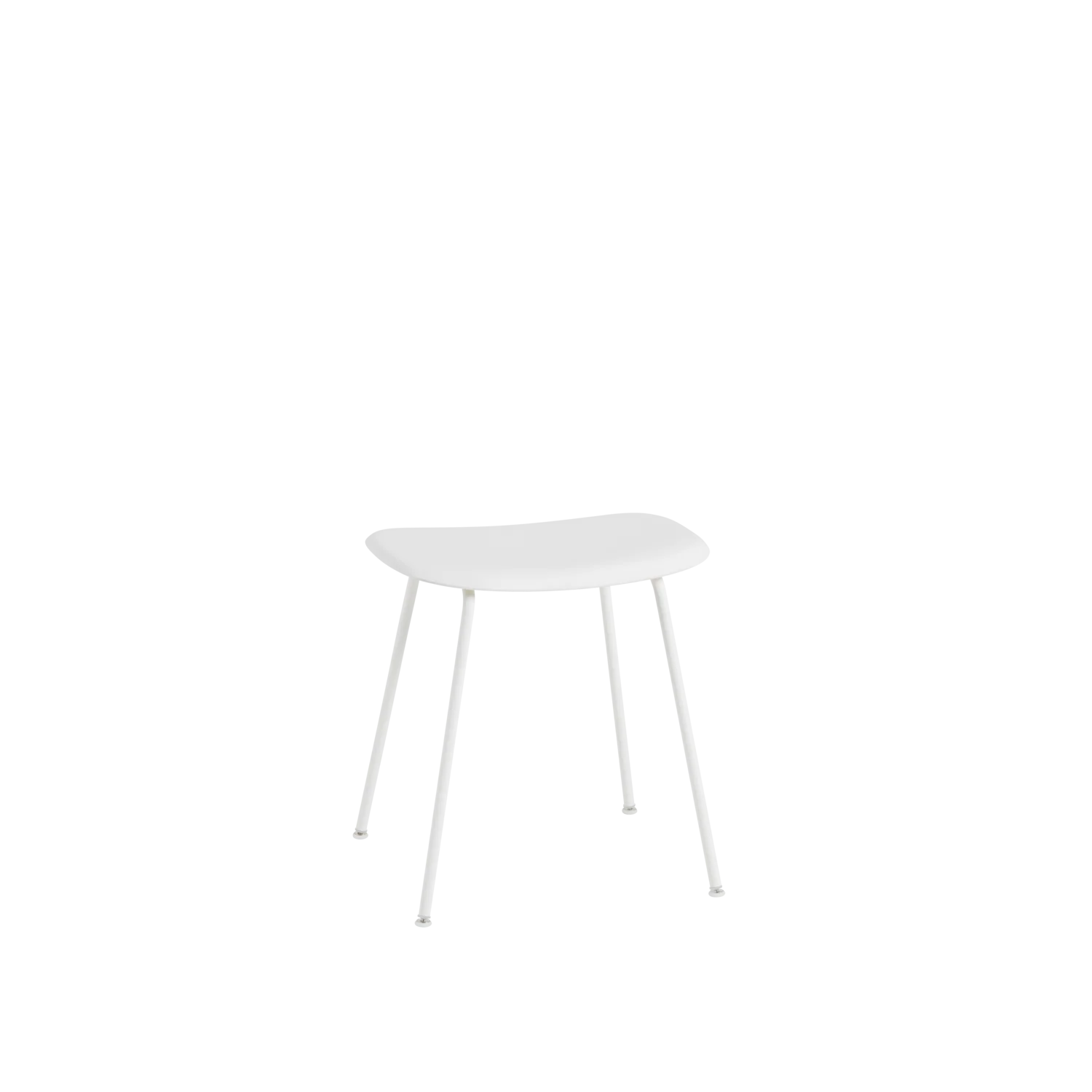 Muuto Fiber Low Stool - Tube Base - Recycled Plastic - Image 5