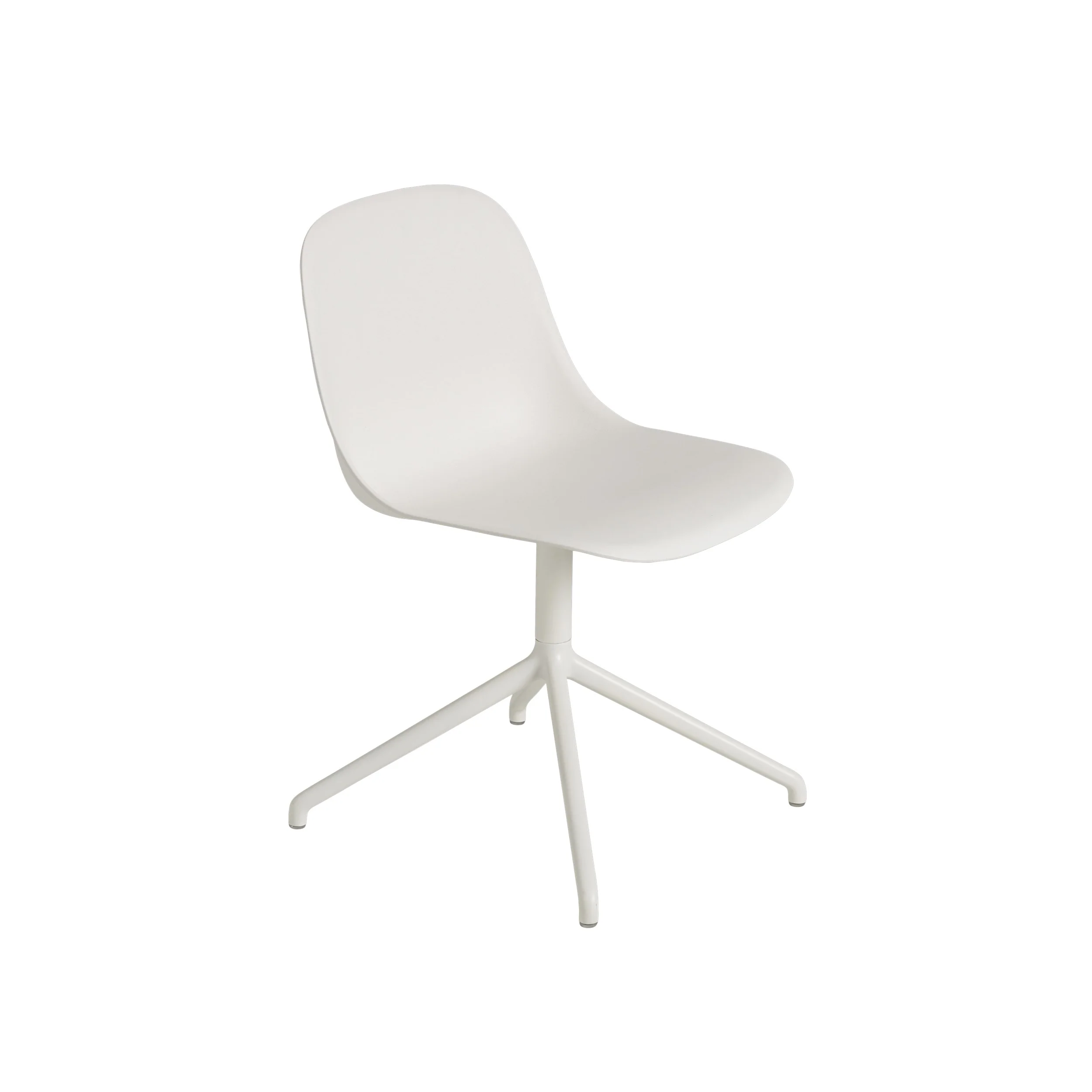 Muuto Fiber Side Chair - Swivel Base - Recycled Plastic - Image 3