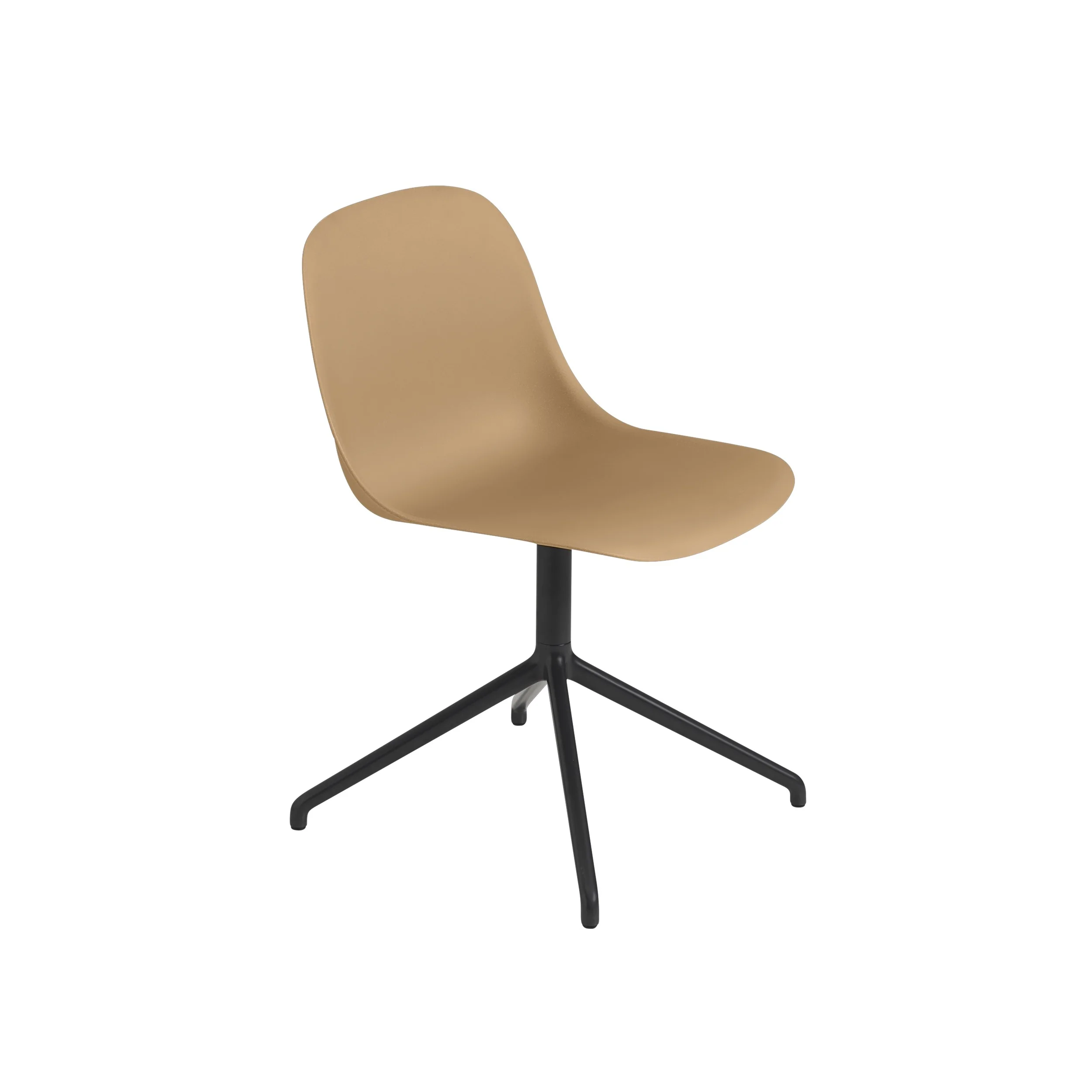 Muuto Fiber Side Chair - Swivel Base - Recycled Plastic - Image 5