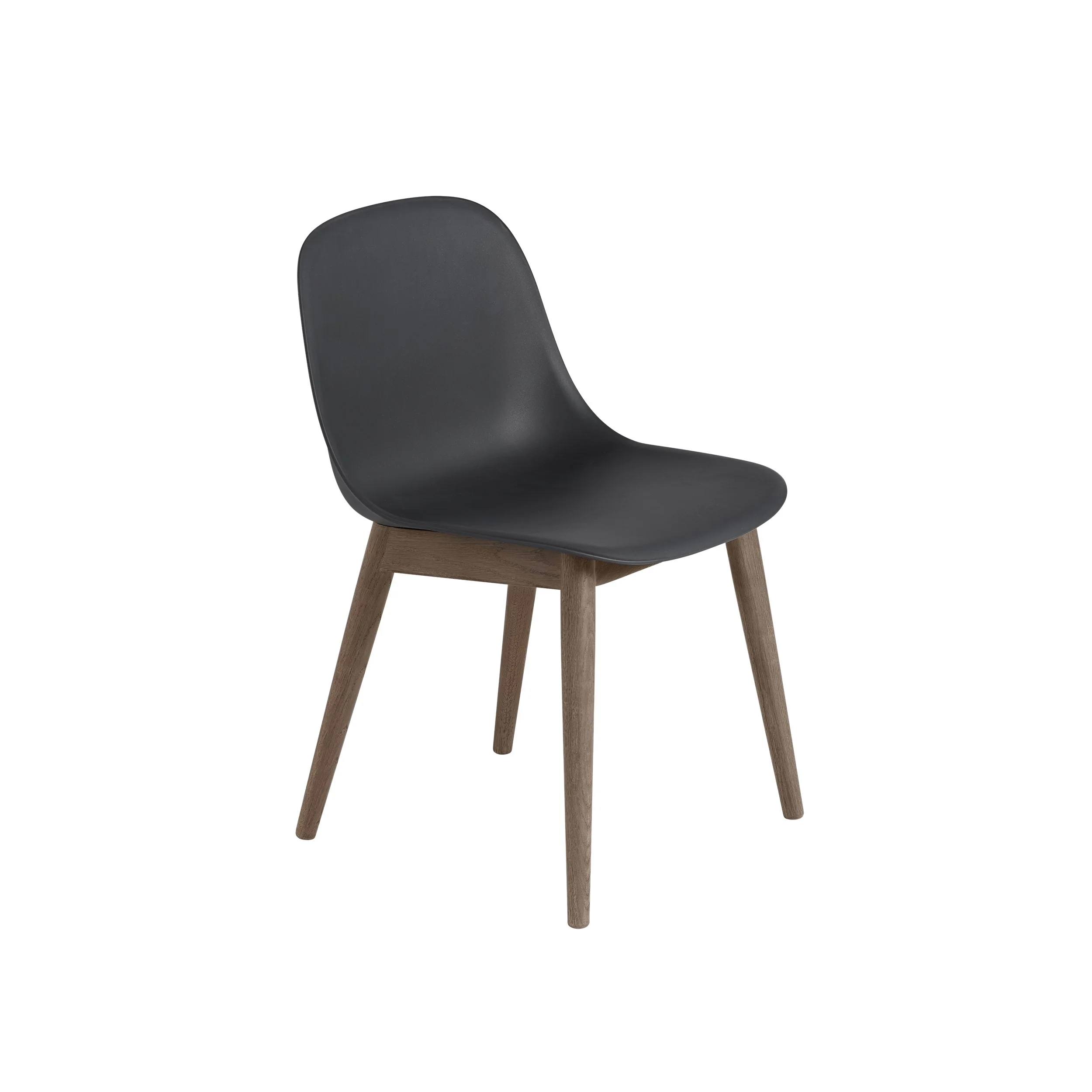 Muuto Fiber Side Chair - Wood Base - Recycled Plastic - Image 6