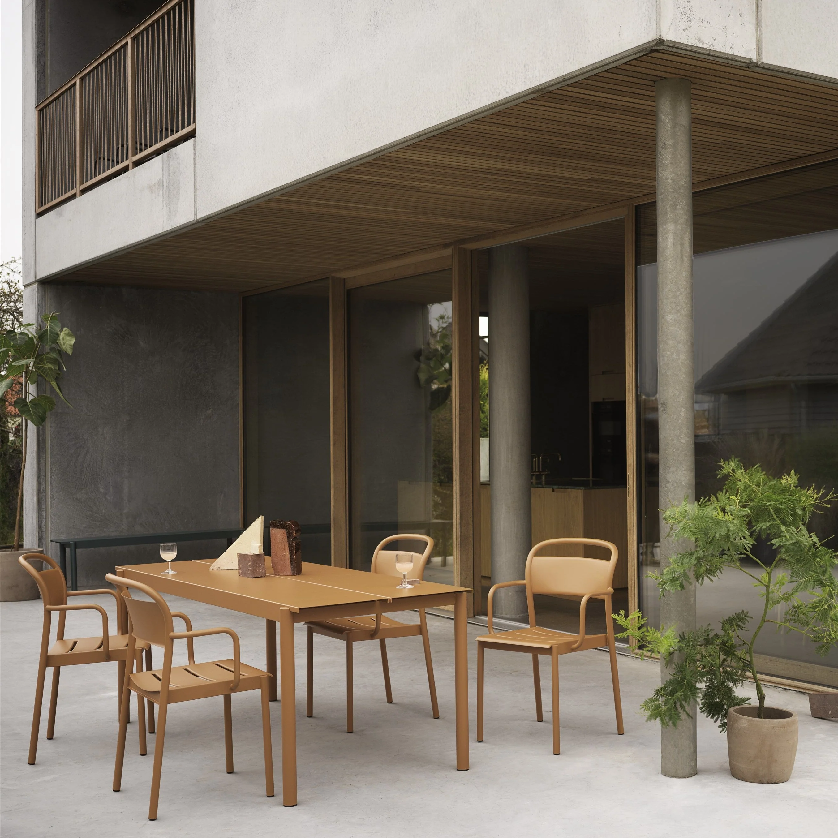 Muuto Linear Steel Outdoor Armchair - Image 8