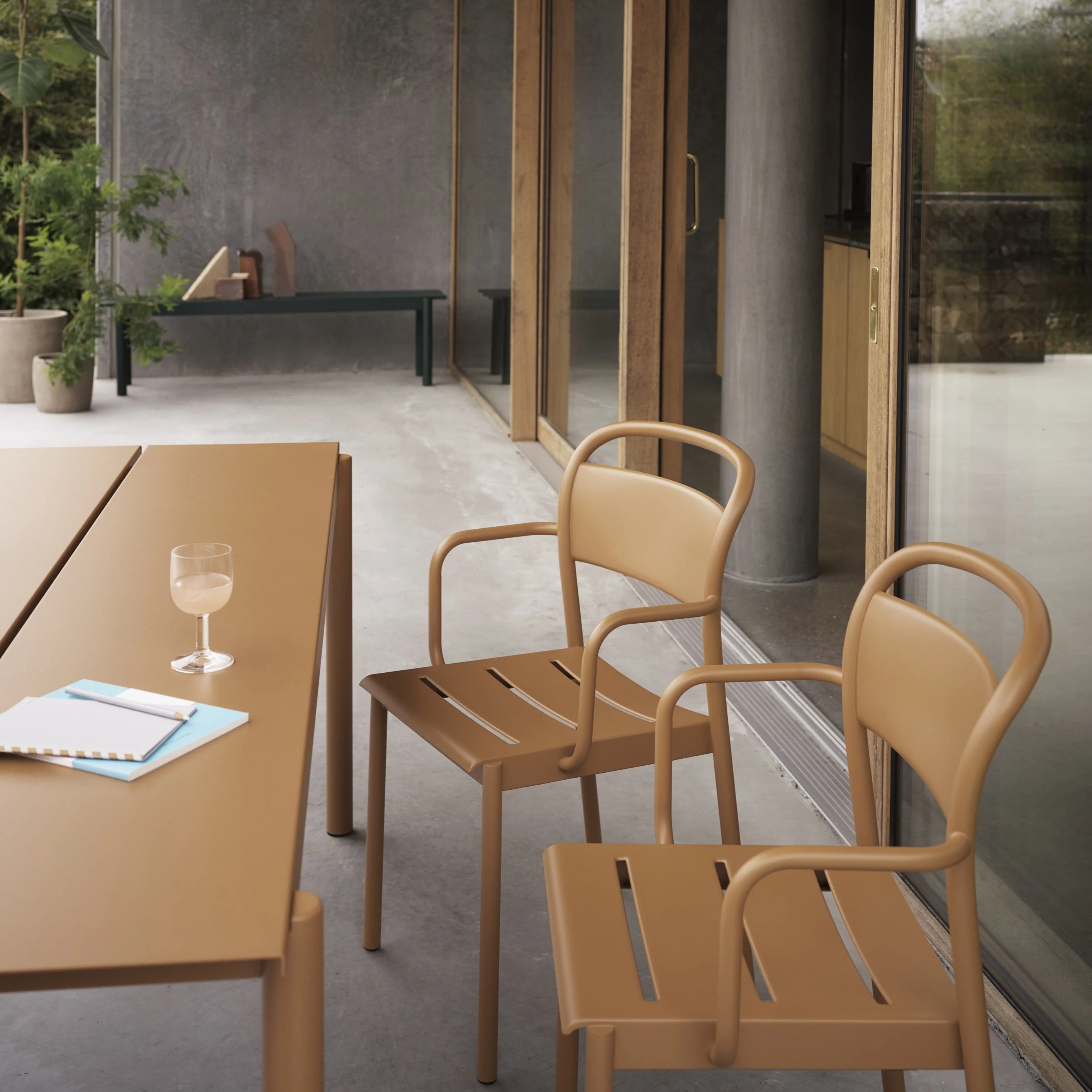 Muuto Linear Steel Outdoor Armchair - Image 9